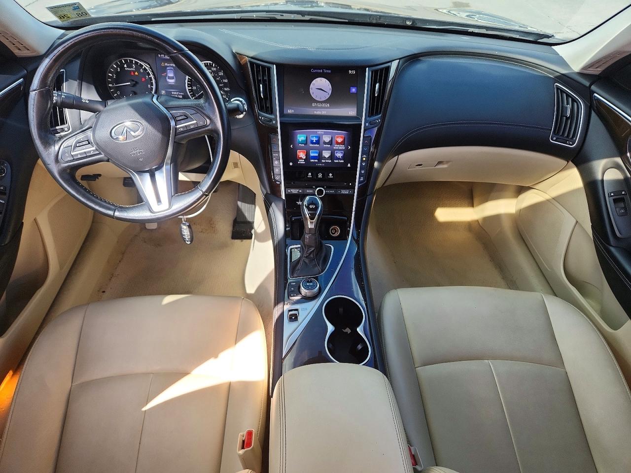 2018 Infiniti Q50 3.0t Luxe Black vin: JN1EV7AP1JM361293