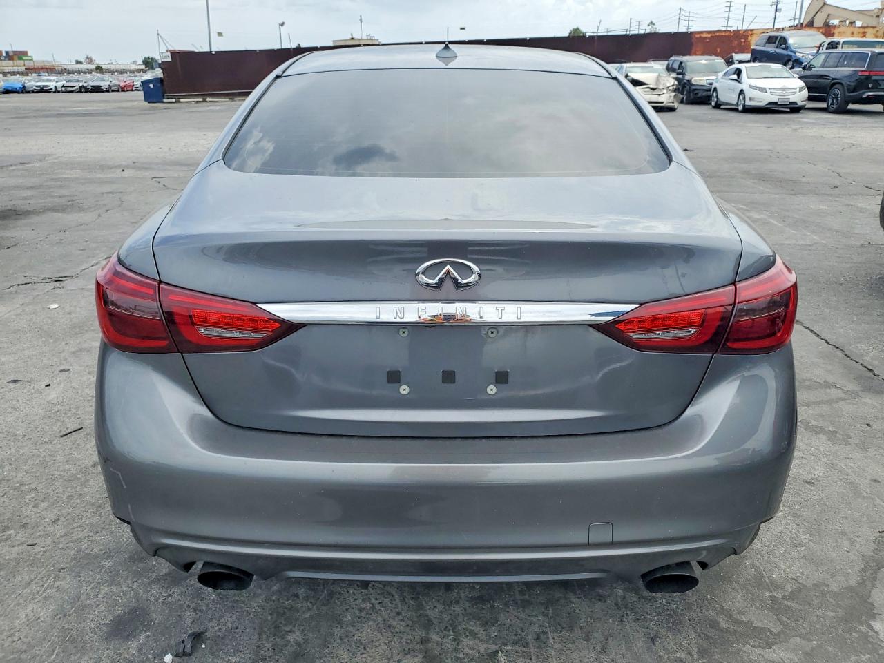 2019 Infiniti Q50 3.0t Luxe Gray vin: JN1EV7AP1KM519729