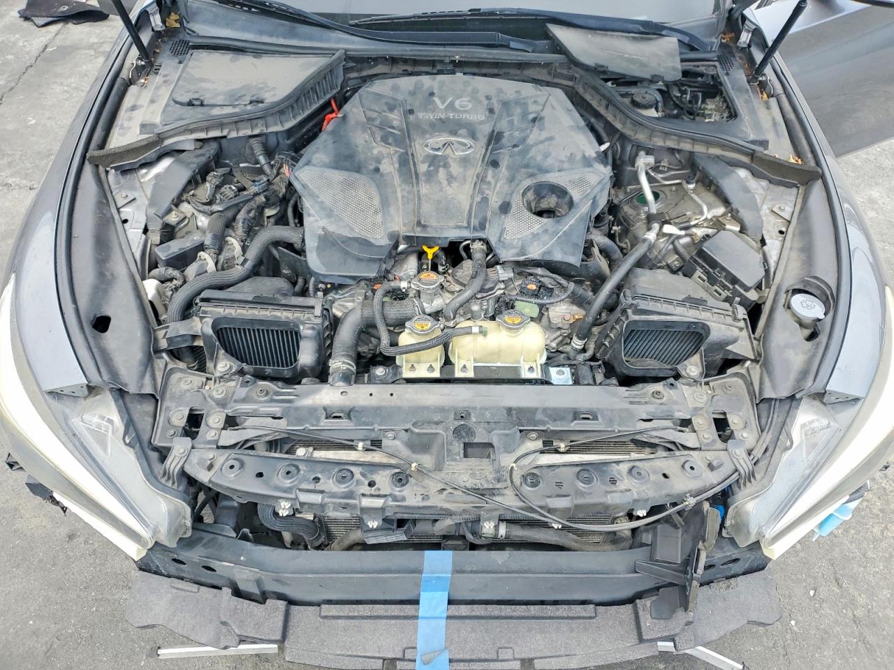 2019 Infiniti Q50 3.0t Luxe Gray vin: JN1EV7AP1KM519729