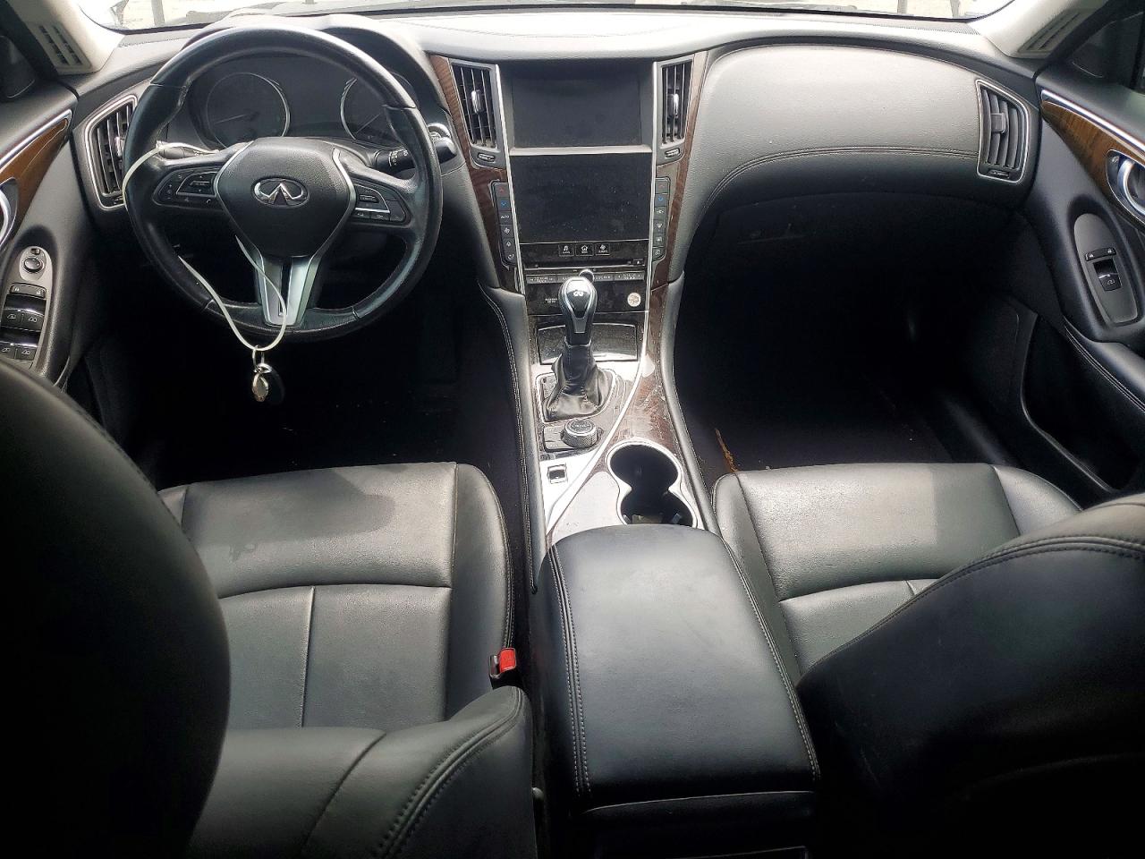 2019 Infiniti Q50 3.0t Luxe Gray vin: JN1EV7AP1KM519729