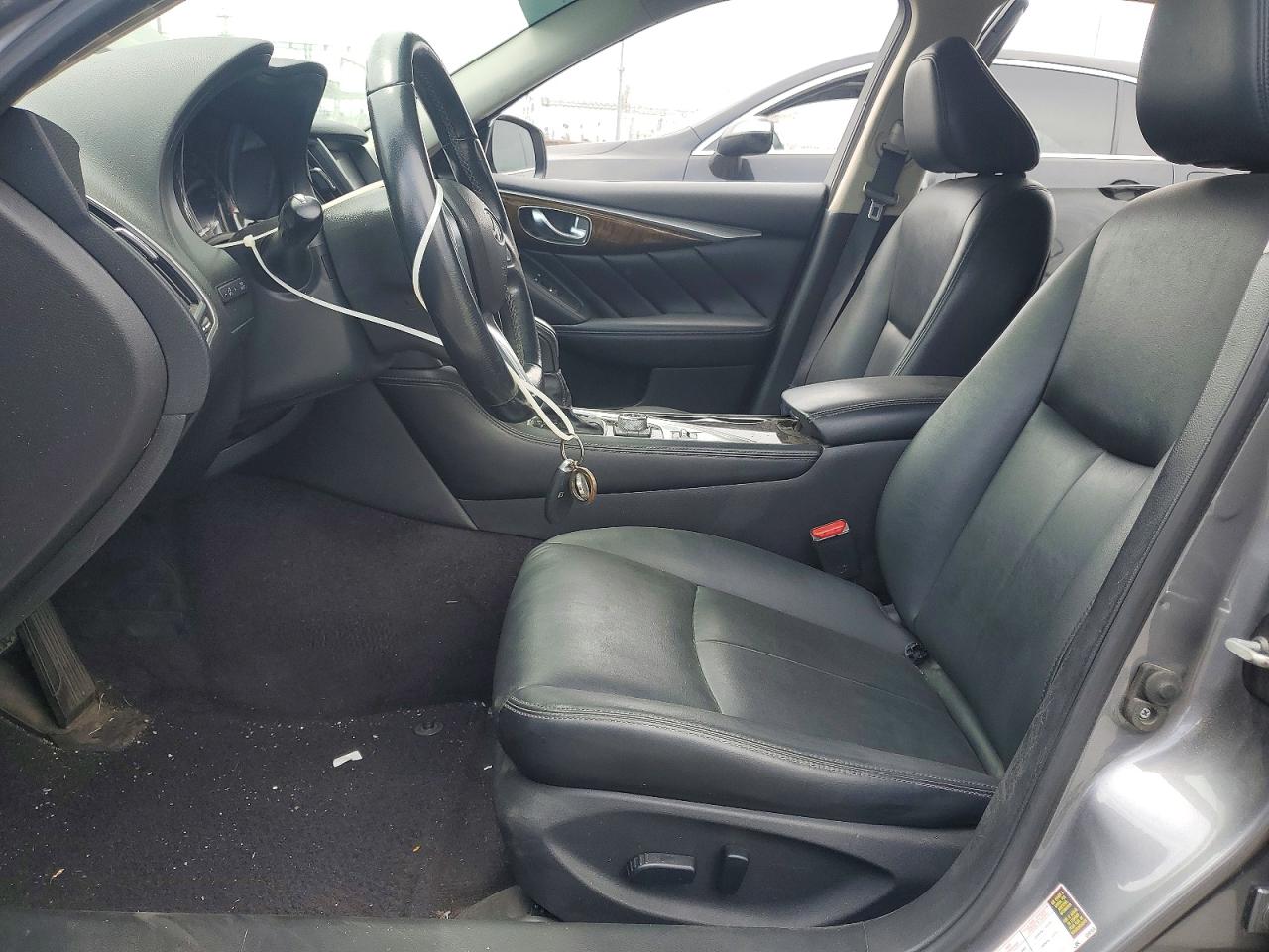 2019 Infiniti Q50 3.0t Luxe Gray vin: JN1EV7AP1KM519729