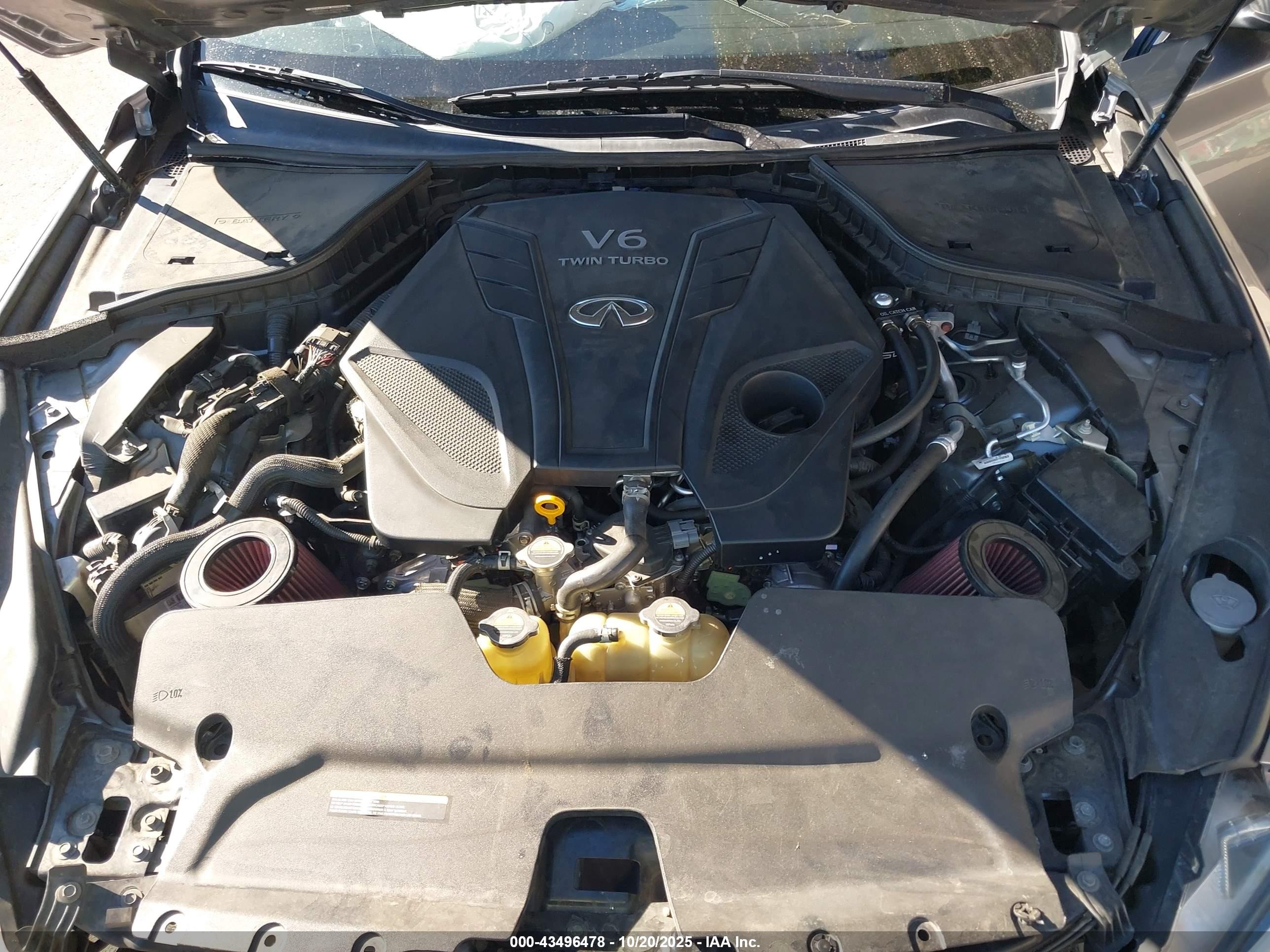 2020 Infiniti Q50 Luxe Gray vin: JN1EV7AP1LM208481