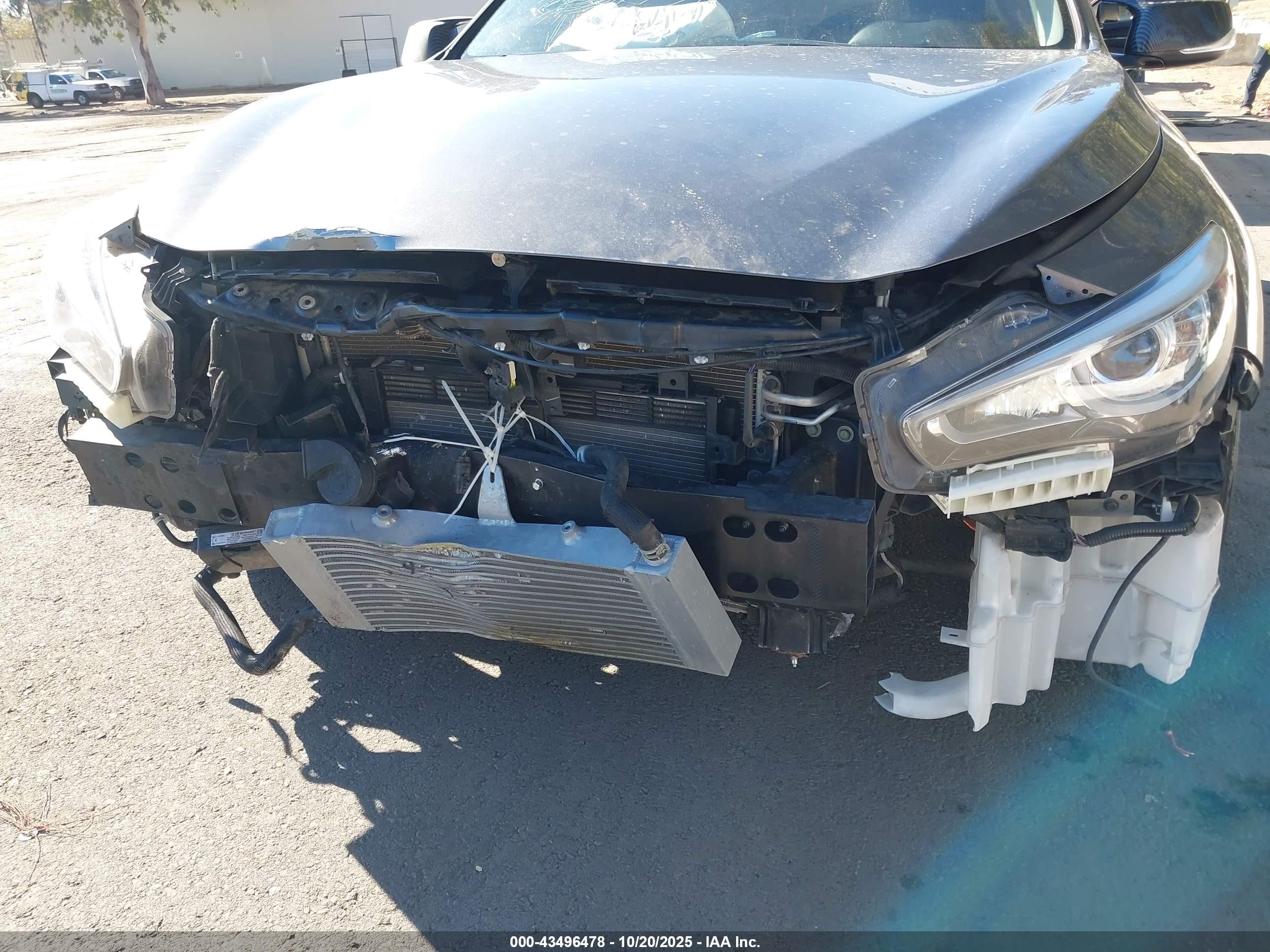 2020 Infiniti Q50 Luxe Gray vin: JN1EV7AP1LM208481