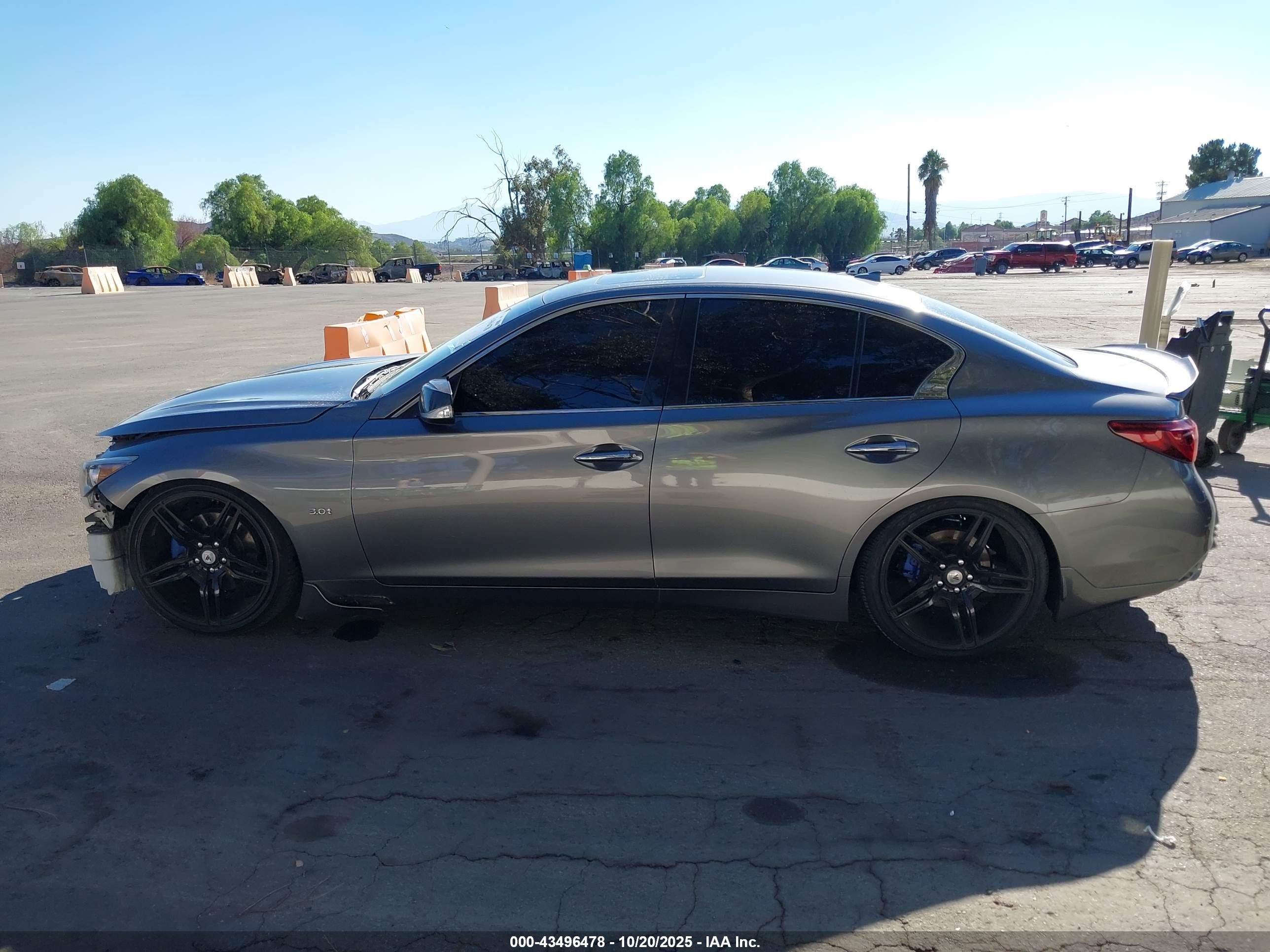 2020 Infiniti Q50 Luxe Gray vin: JN1EV7AP1LM208481
