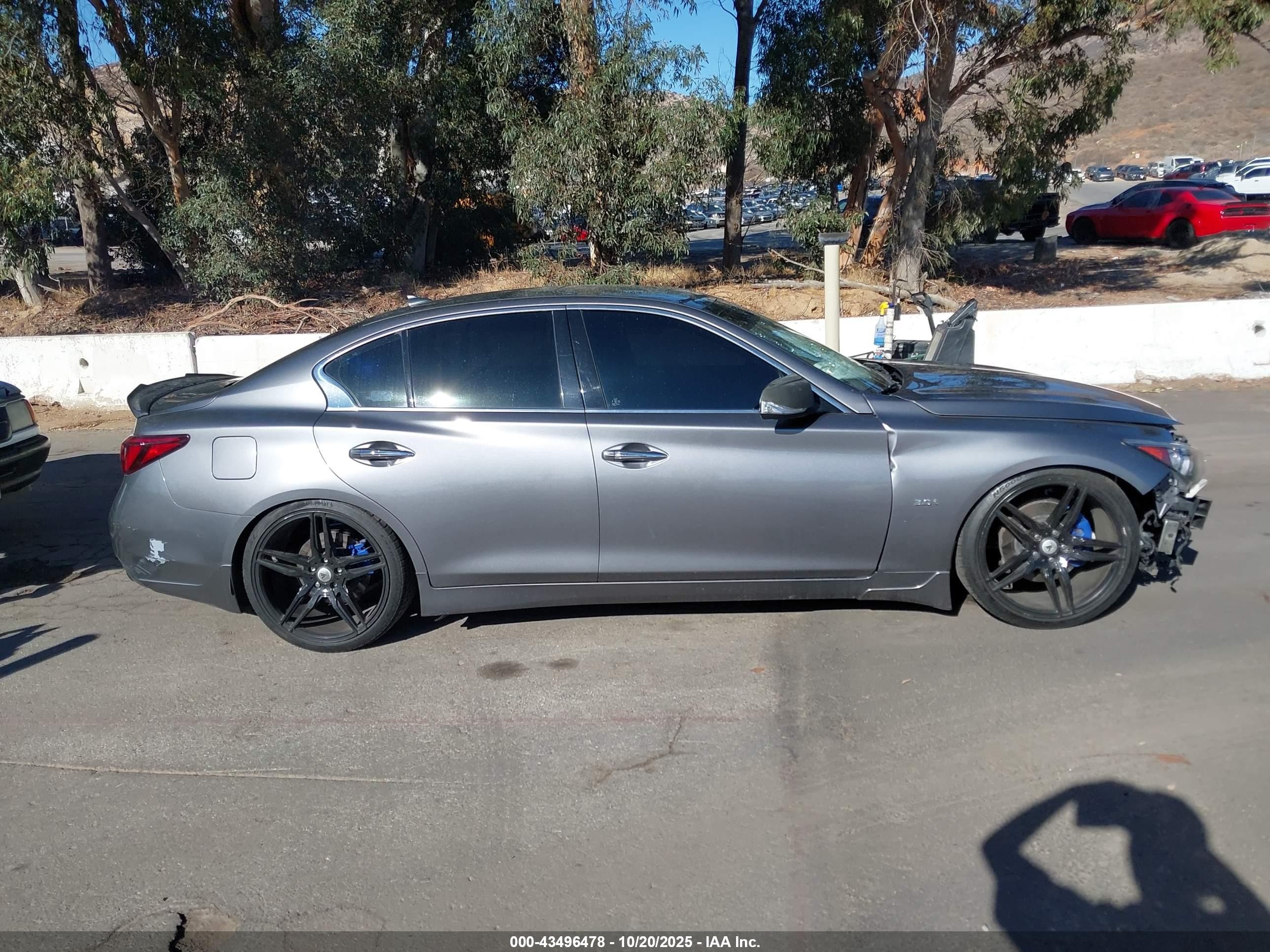 2020 Infiniti Q50 Luxe Gray vin: JN1EV7AP1LM208481