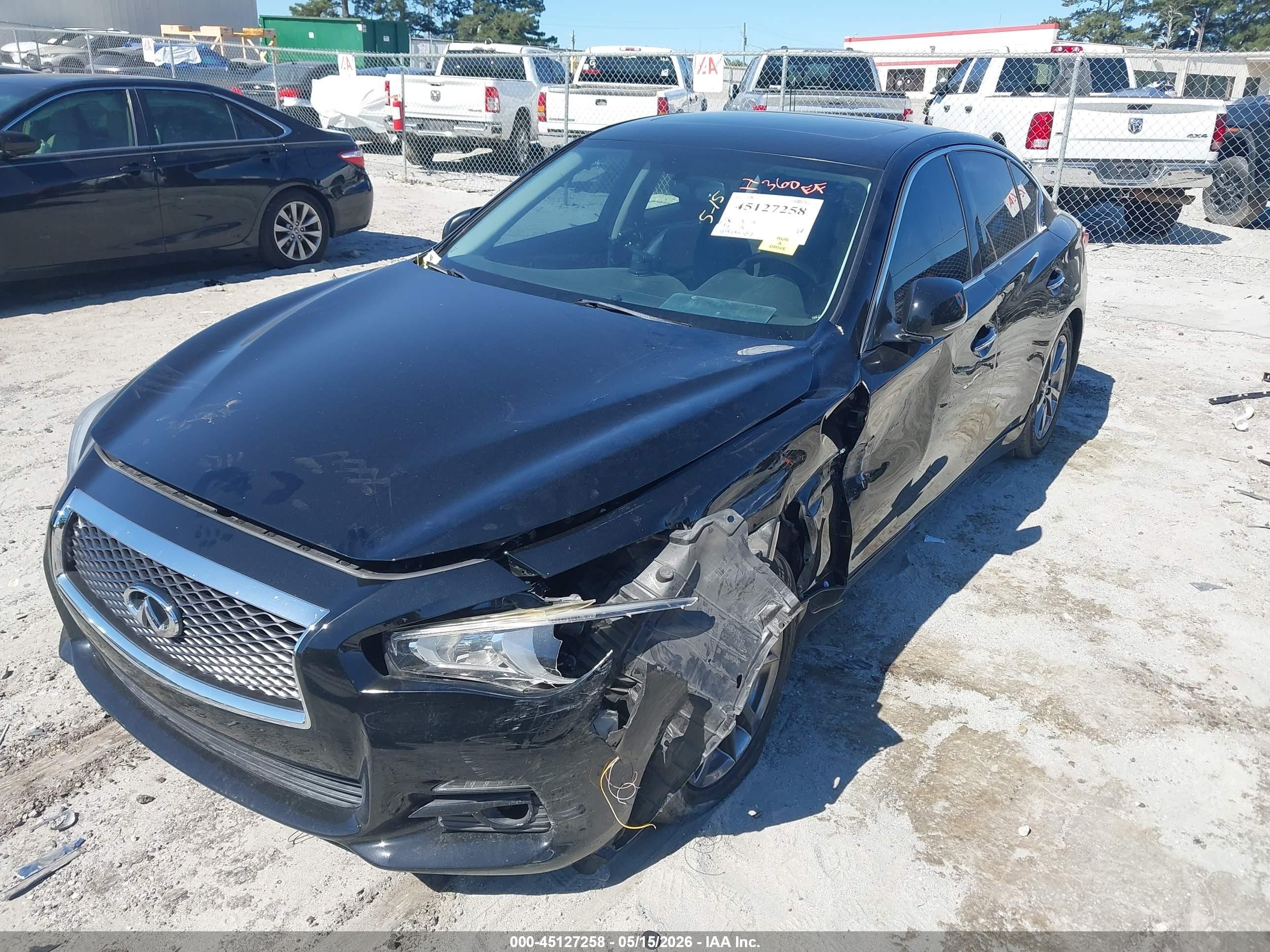 2017 Infiniti Q50 3.0t Signature Edition Black vin: JN1EV7AP2HM739678