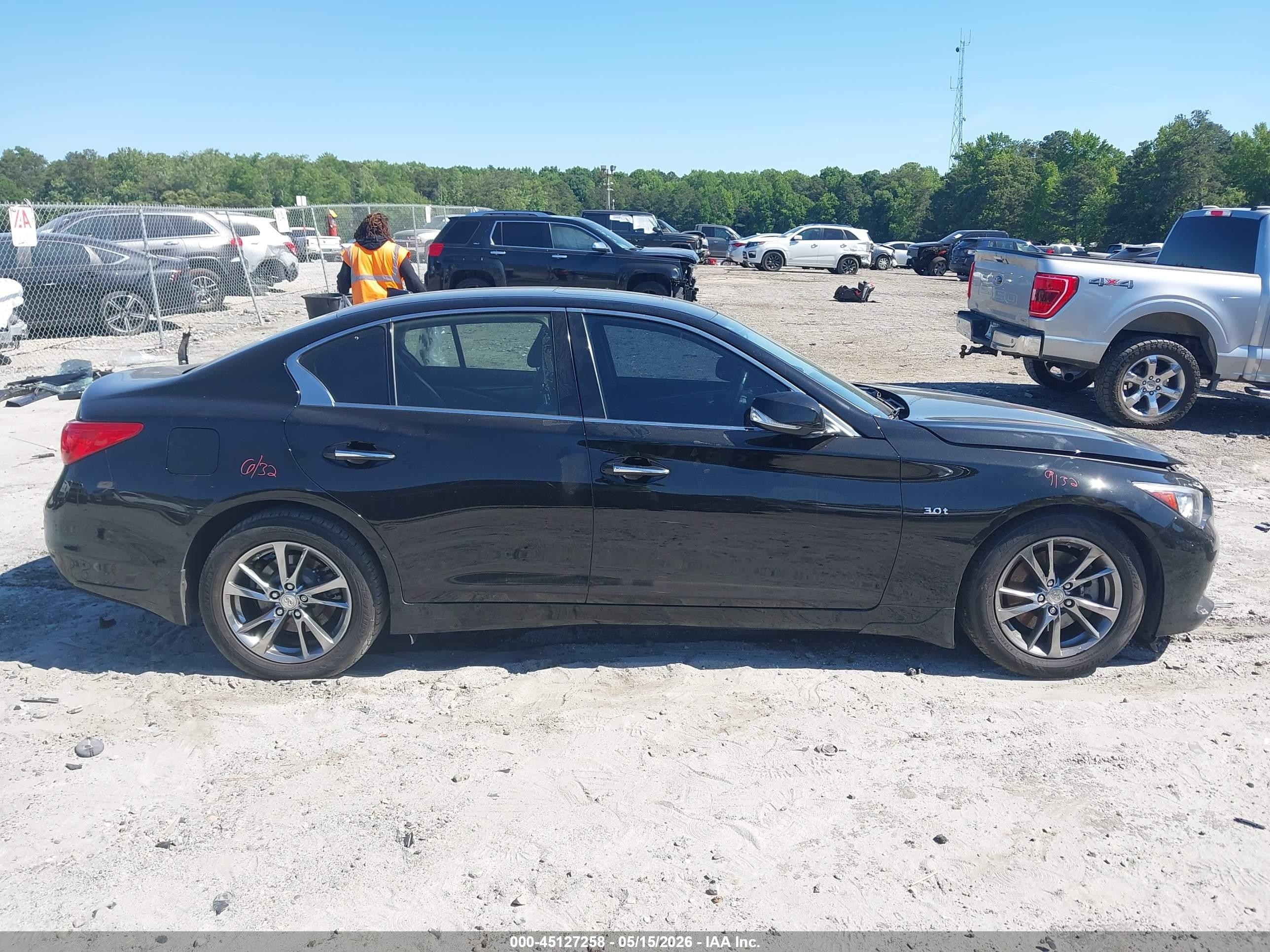 2017 Infiniti Q50 3.0t Signature Edition Black vin: JN1EV7AP2HM739678