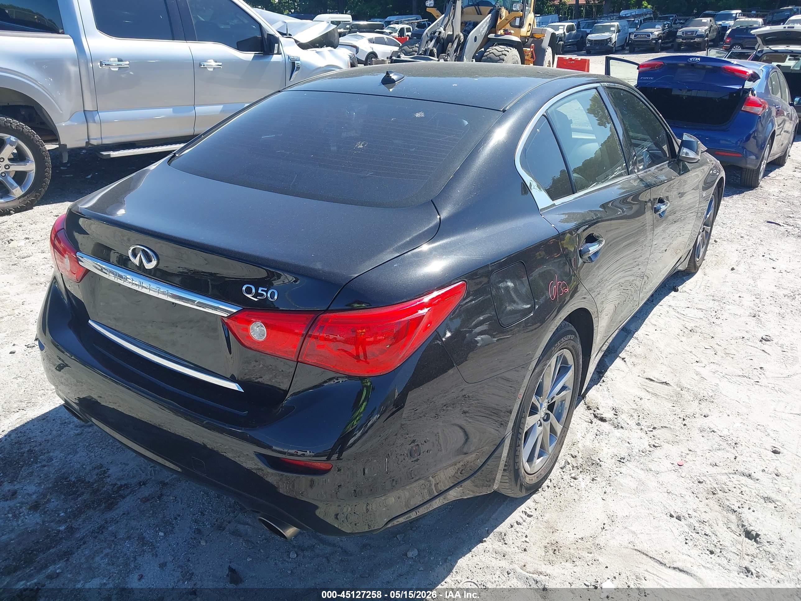 2017 Infiniti Q50 3.0t Signature Edition Black vin: JN1EV7AP2HM739678