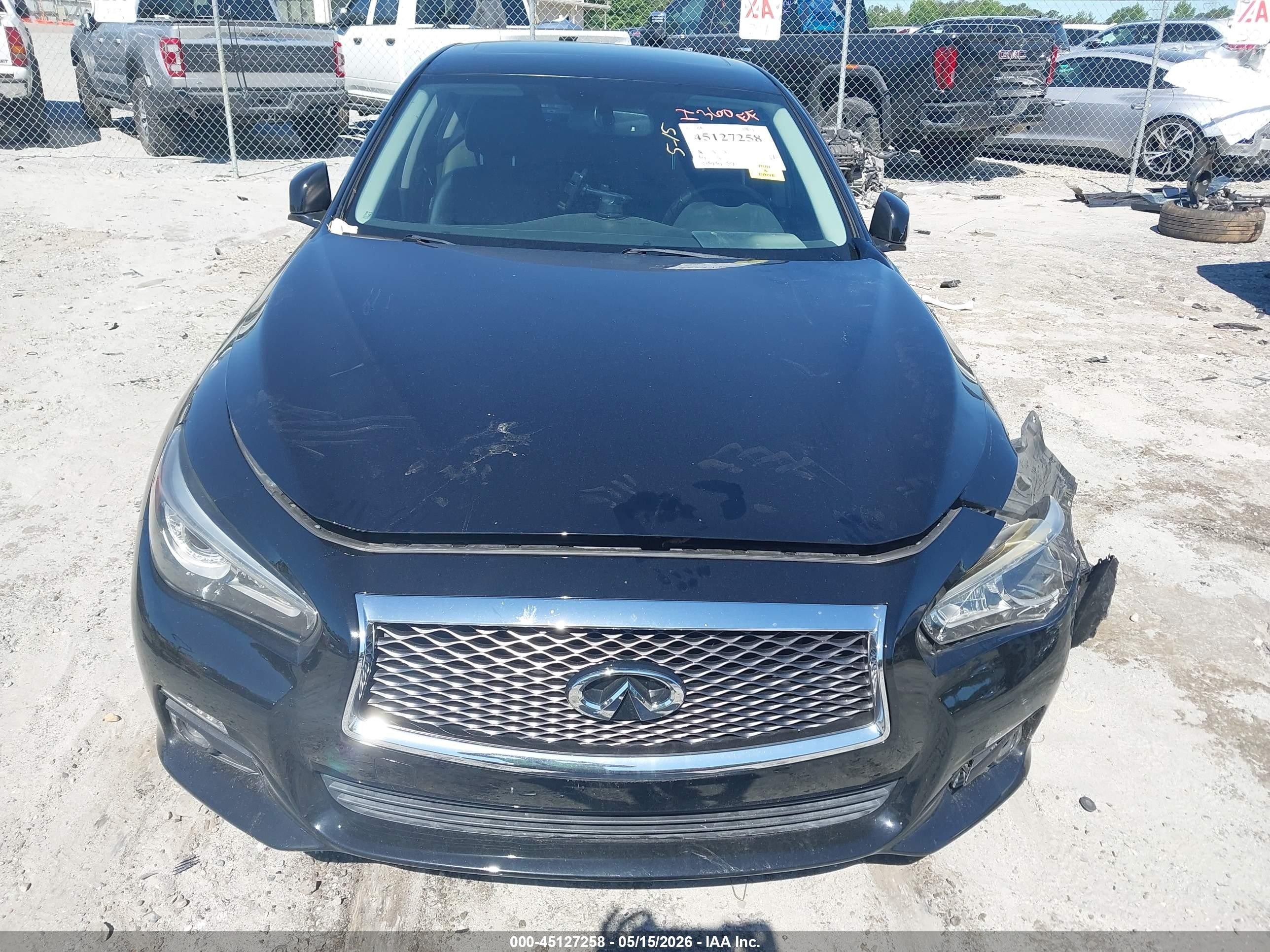 2017 Infiniti Q50 3.0t Signature Edition Black vin: JN1EV7AP2HM739678