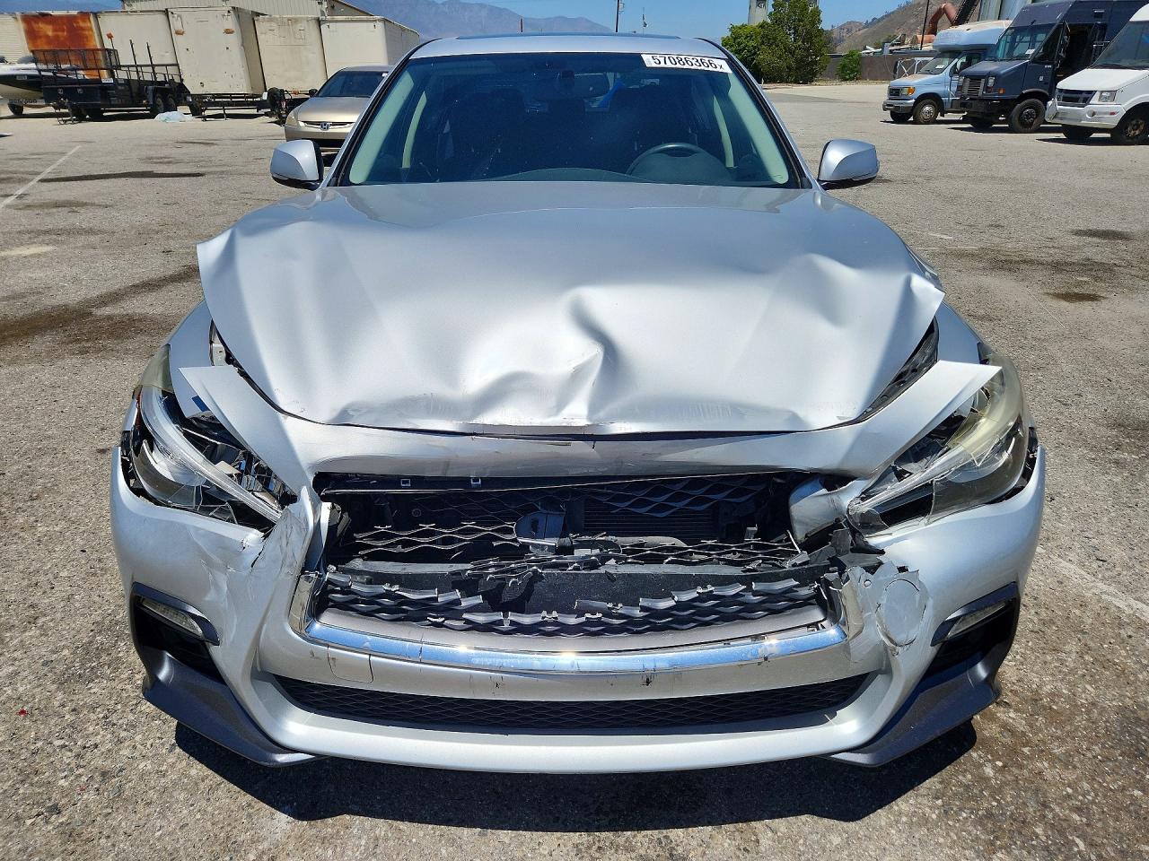 2018 Infiniti Q50 3.0t Sport Silver vin: JN1EV7AP2JM359973