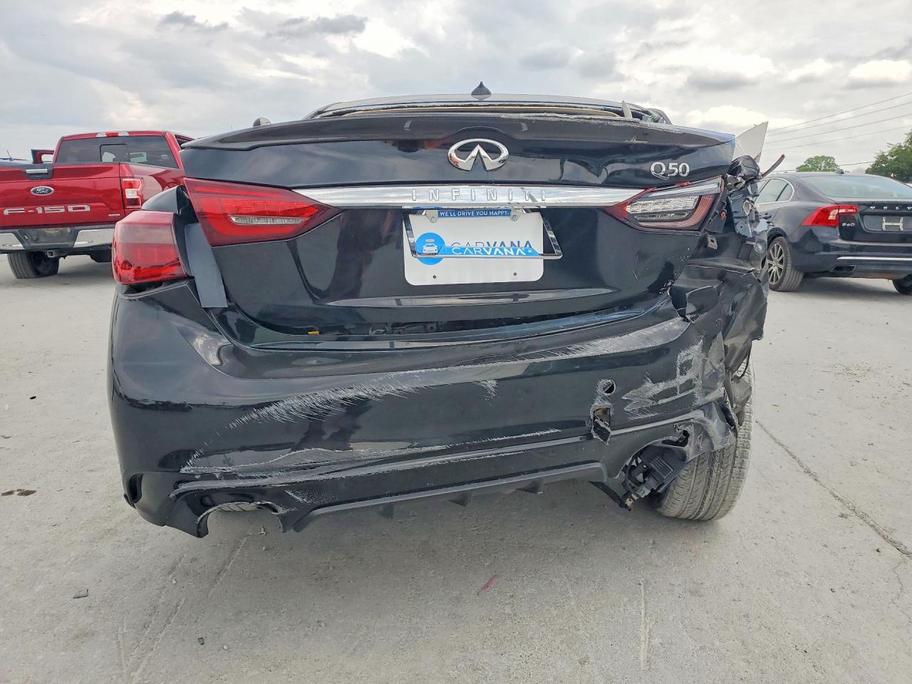 2019 Infiniti Q50 3.0t Luxe Black vin: JN1EV7AP2KM518217