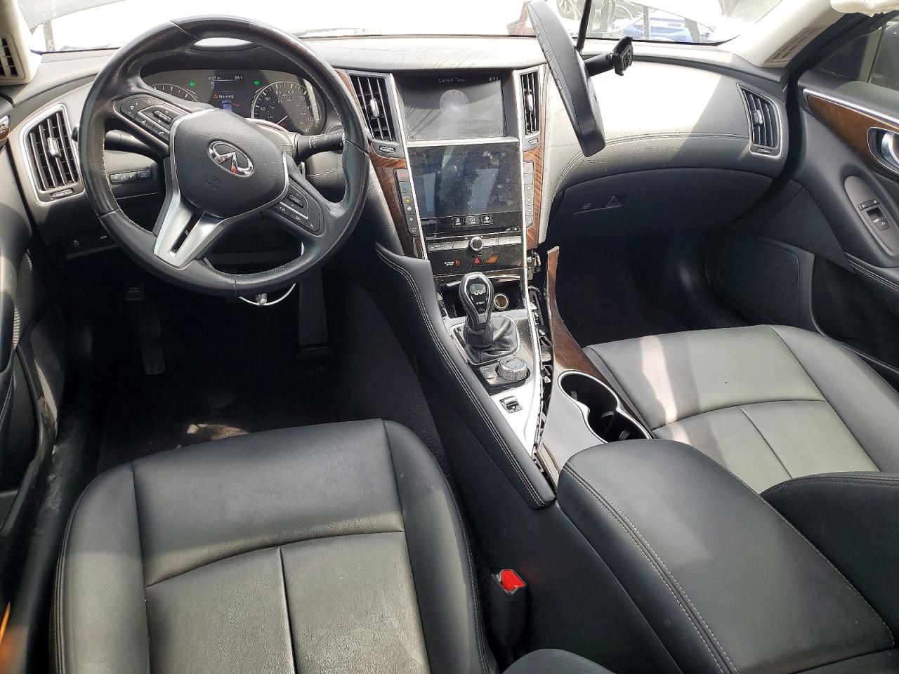 2019 Infiniti Q50 3.0t Luxe Black vin: JN1EV7AP2KM518217