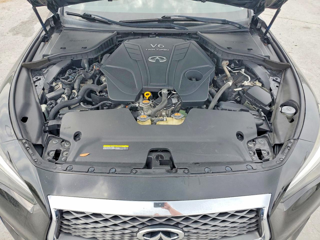 2019 Infiniti Q50 3.0t Luxe Black vin: JN1EV7AP2KM518217