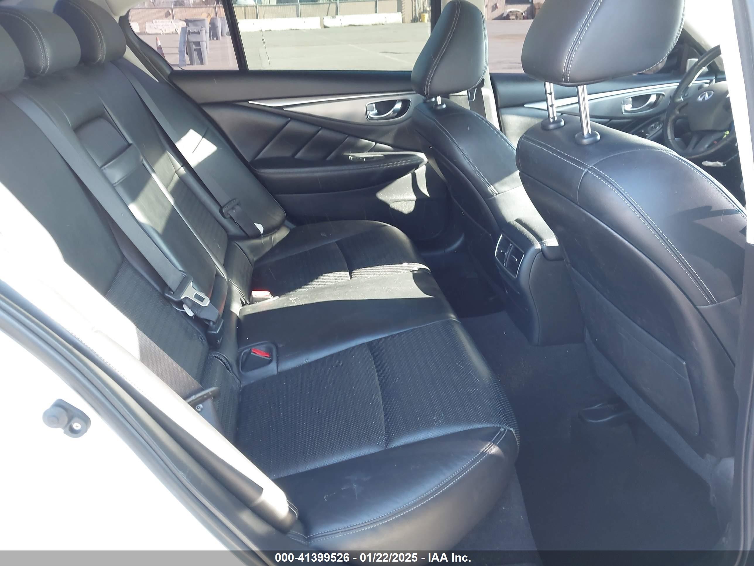 2017 Infiniti Q50 3.0t Sport White vin: JN1EV7AP3HM730522