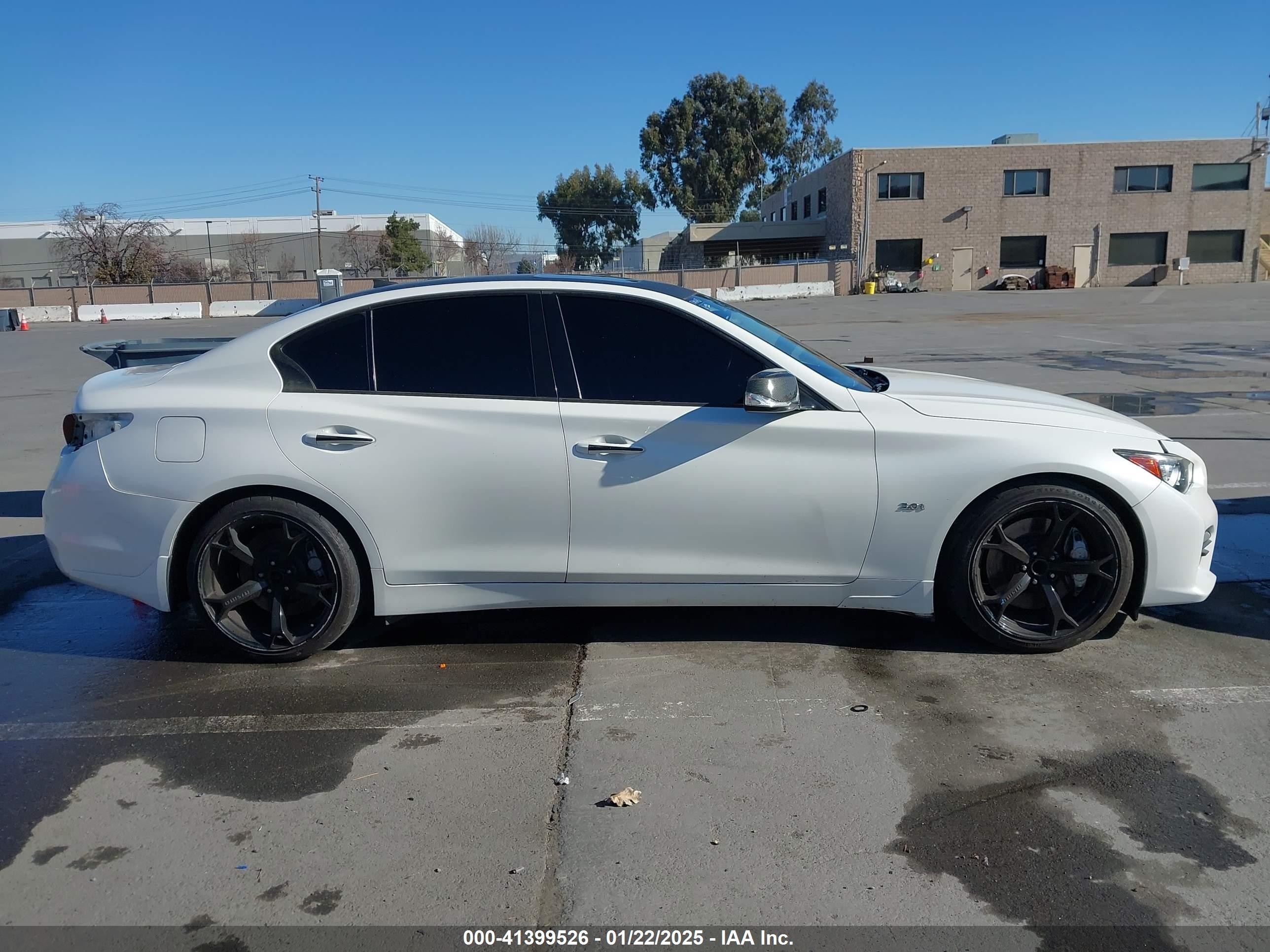 2017 Infiniti Q50 3.0t Sport White vin: JN1EV7AP3HM730522