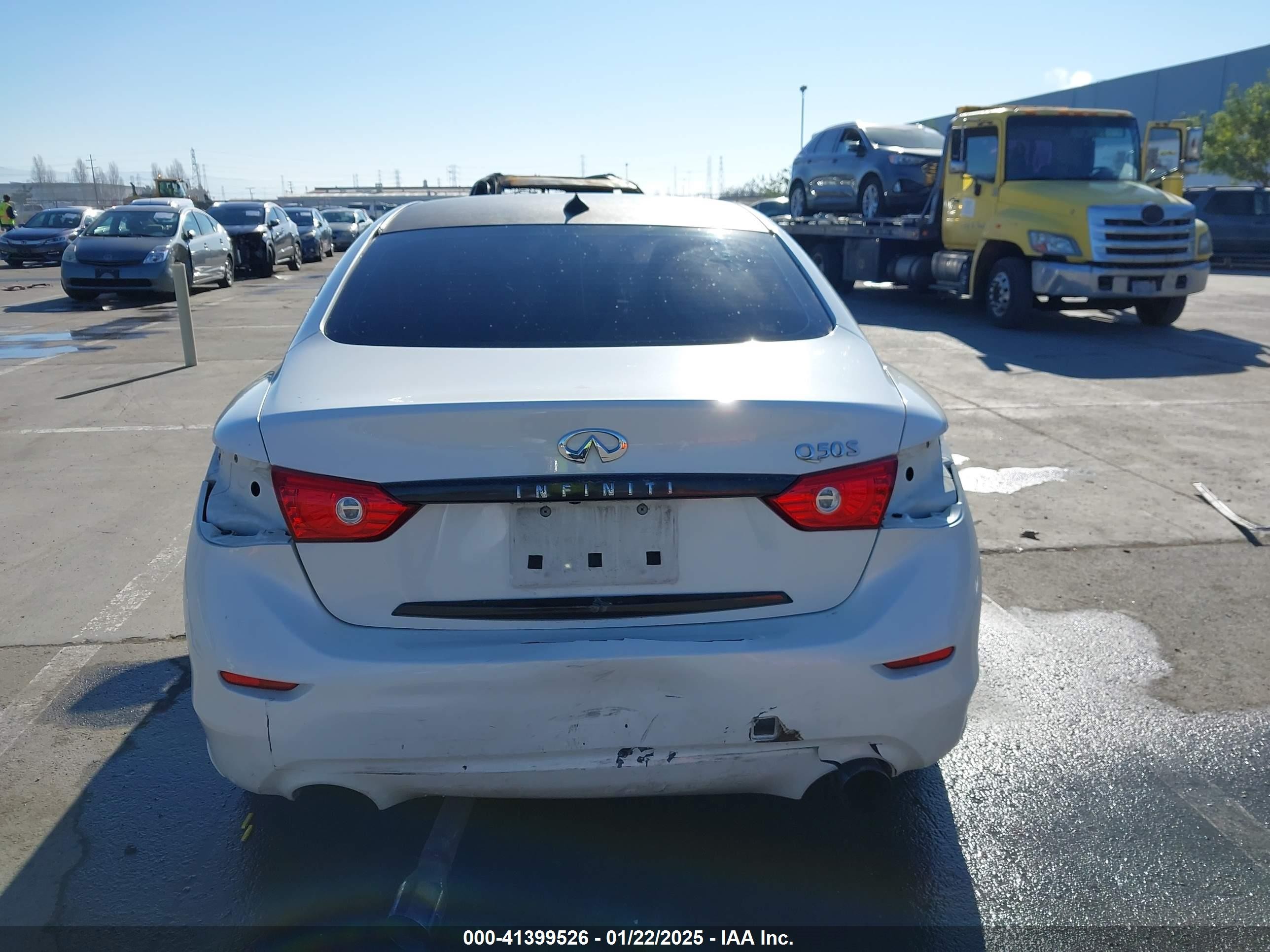 2017 Infiniti Q50 3.0t Sport White vin: JN1EV7AP3HM730522