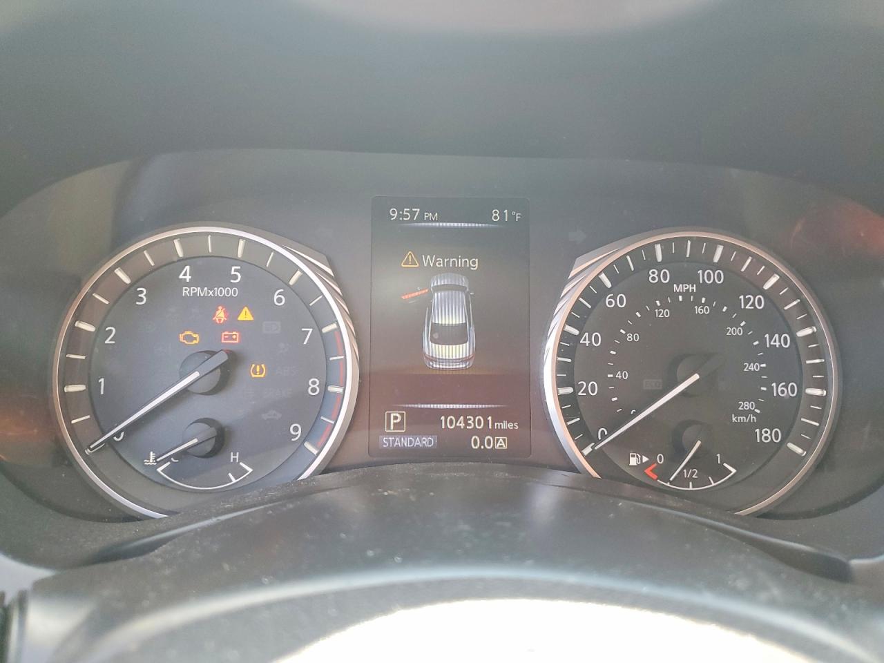 2018 Infiniti Q50 3.0t Luxe White vin: JN1EV7AP3JM352840