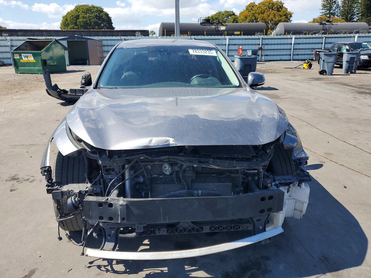 2018 Infiniti Q50 Luxe Gray vin: JN1EV7AP3JM354071