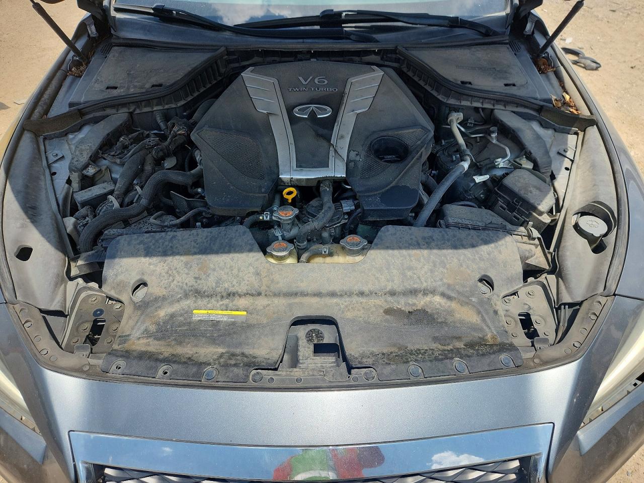 2018 Infiniti Q50 3.0t Luxe Gray vin: JN1EV7AP3JM357648
