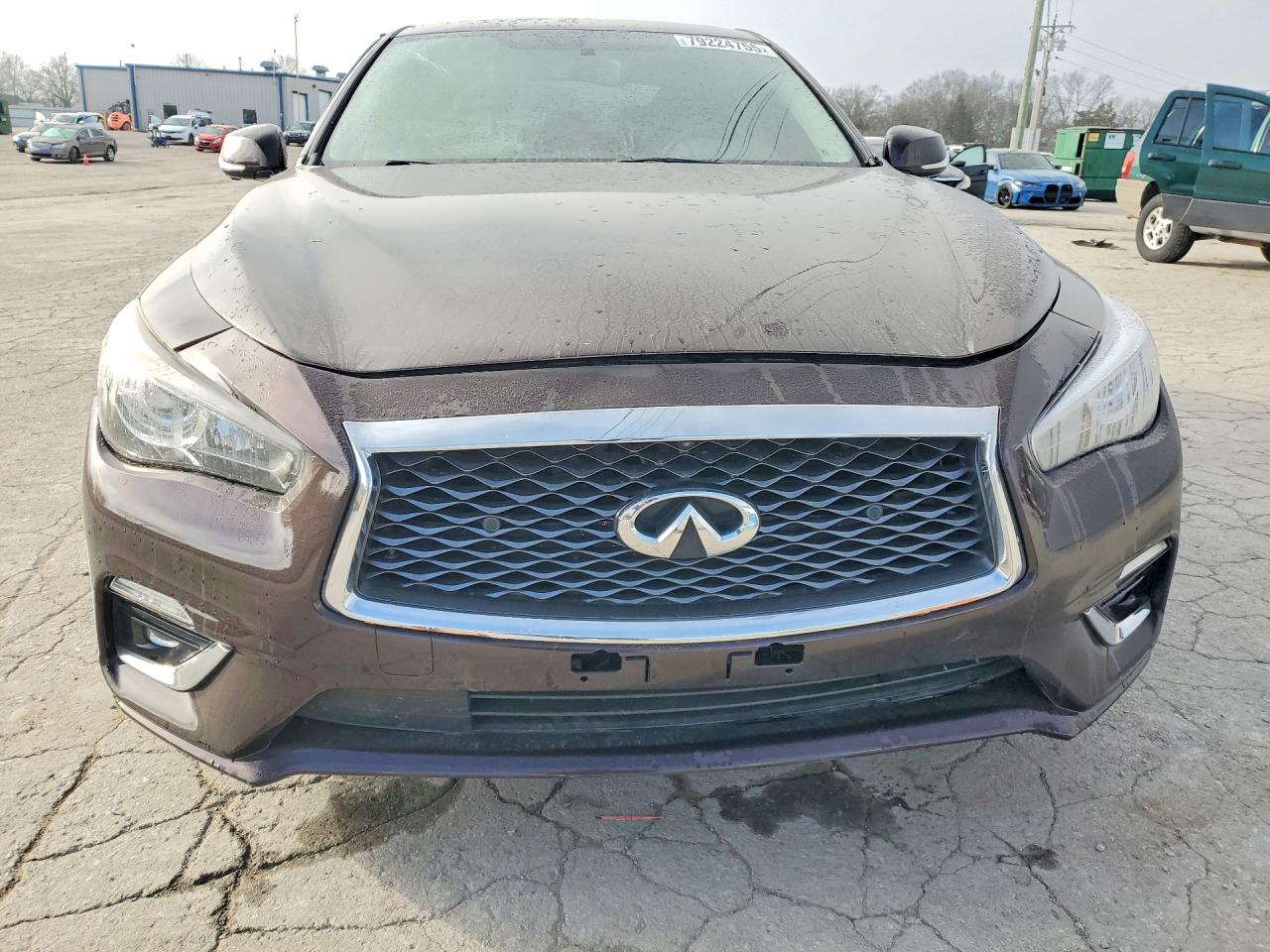 2019 Infiniti Q50 3.0t Luxe Brown vin: JN1EV7AP3KM510787
