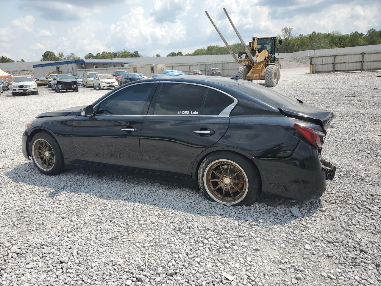 2019 Infiniti Q50 Luxe Black vin: JN1EV7AP3KM518467