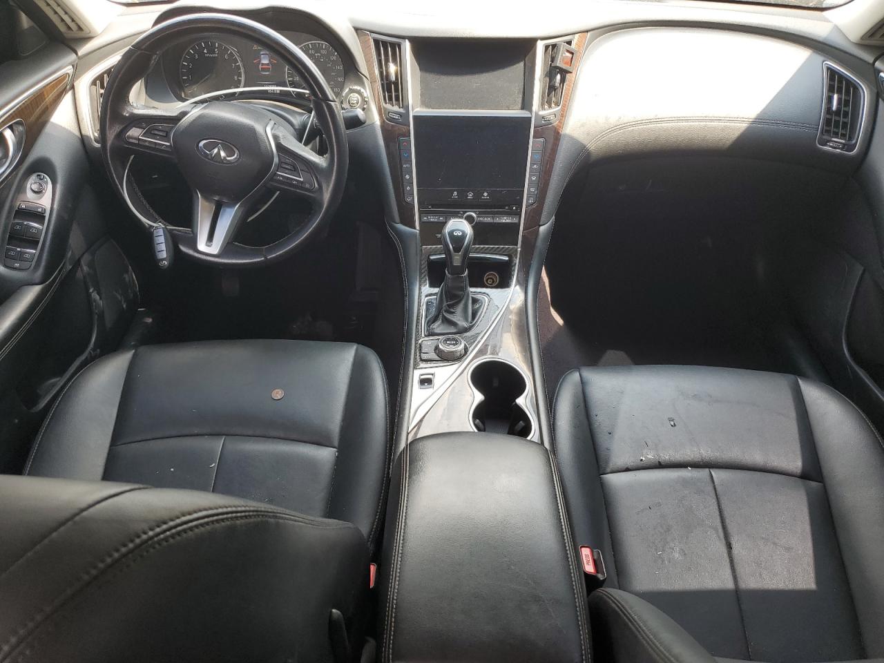 2019 Infiniti Q50 Luxe Black vin: JN1EV7AP3KM518467