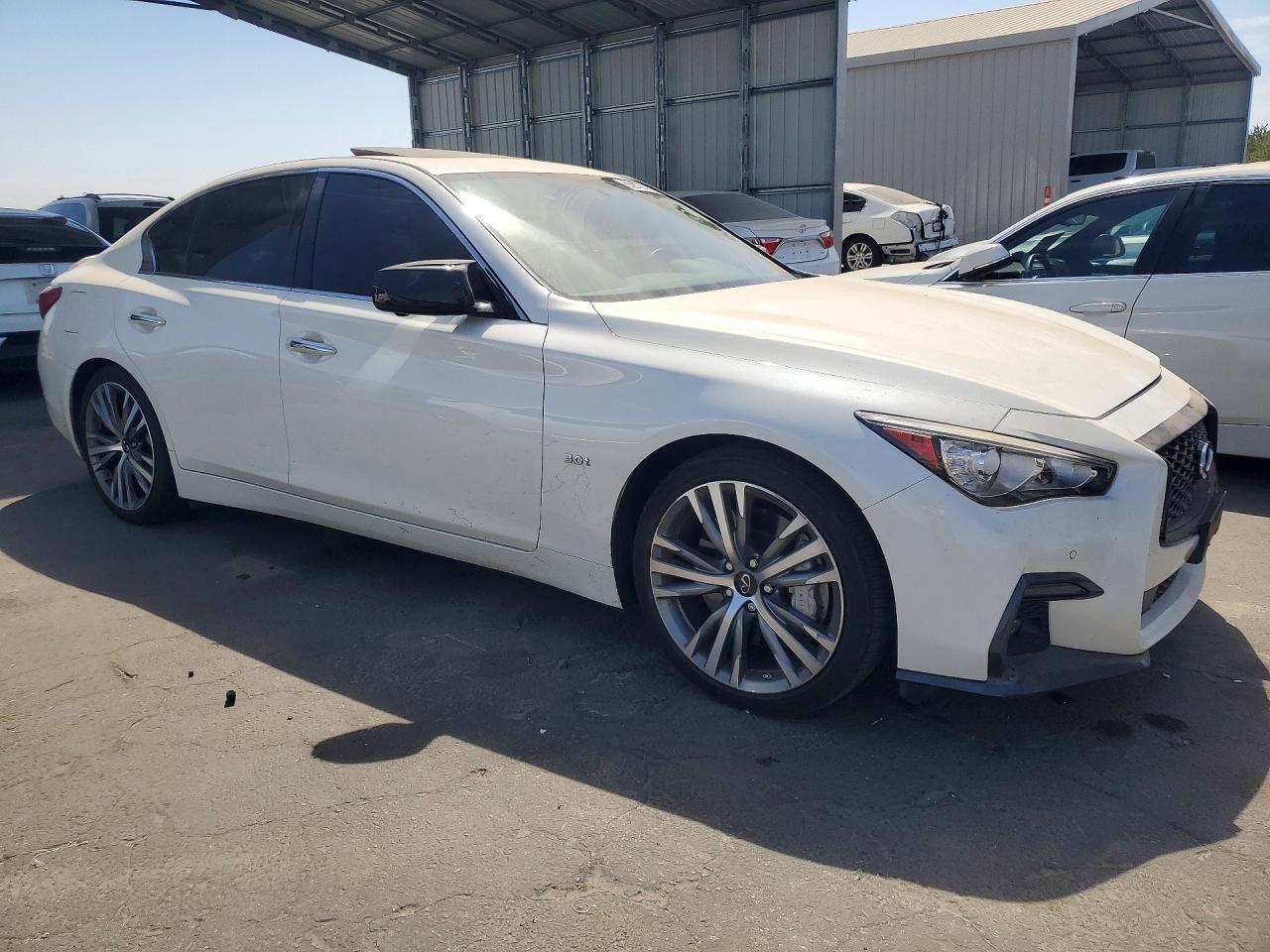 2020 Infiniti Q50 3.0t Sport White vin: JN1EV7AP3LM201421