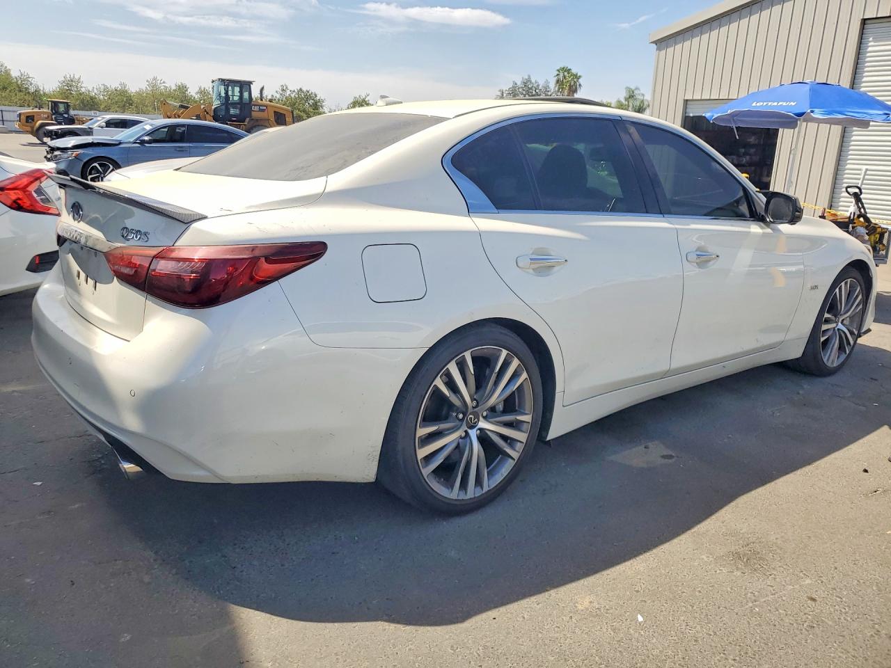 2020 Infiniti Q50 3.0t Sport White vin: JN1EV7AP3LM201421