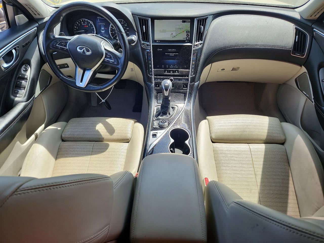 2020 Infiniti Q50 3.0t Sport White vin: JN1EV7AP3LM201421