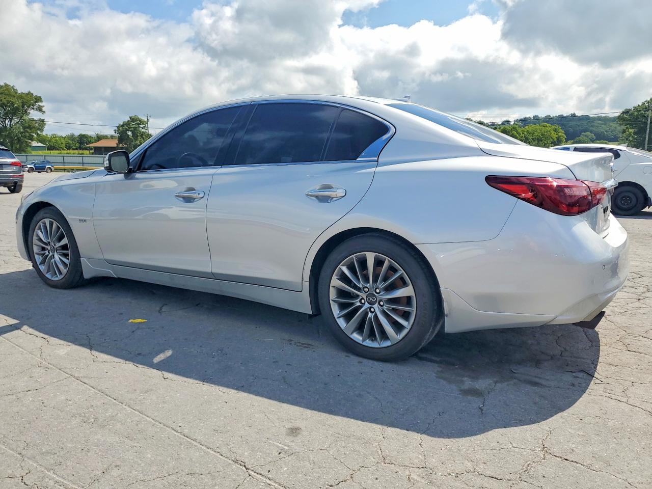 2020 Infiniti Q50 3.0t Luxe Silver vin: JN1EV7AP3LM203282