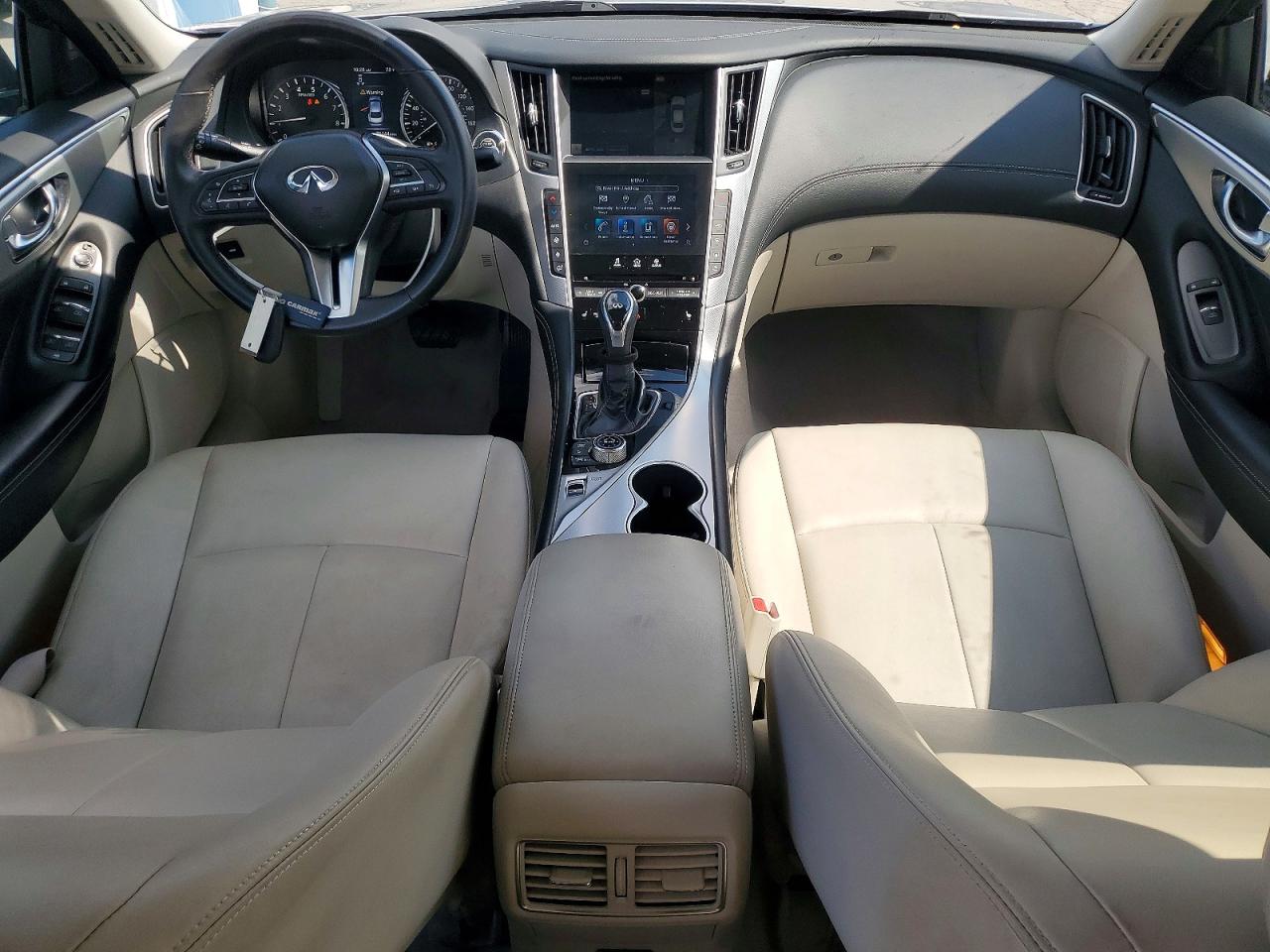 2020 Infiniti Q50 3.0t Luxe Silver vin: JN1EV7AP3LM203282