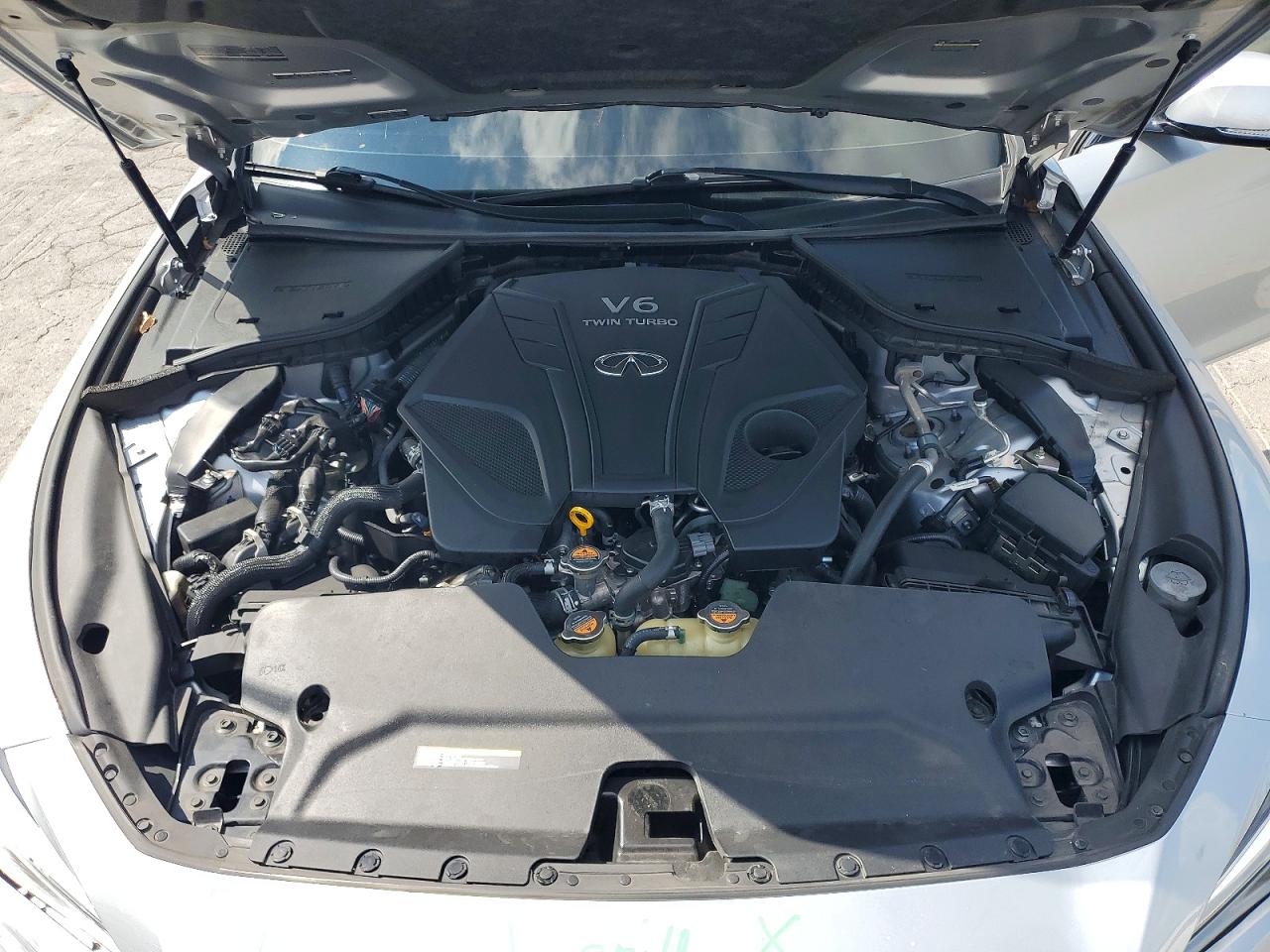 2020 Infiniti Q50 3.0t Luxe Silver vin: JN1EV7AP3LM203282