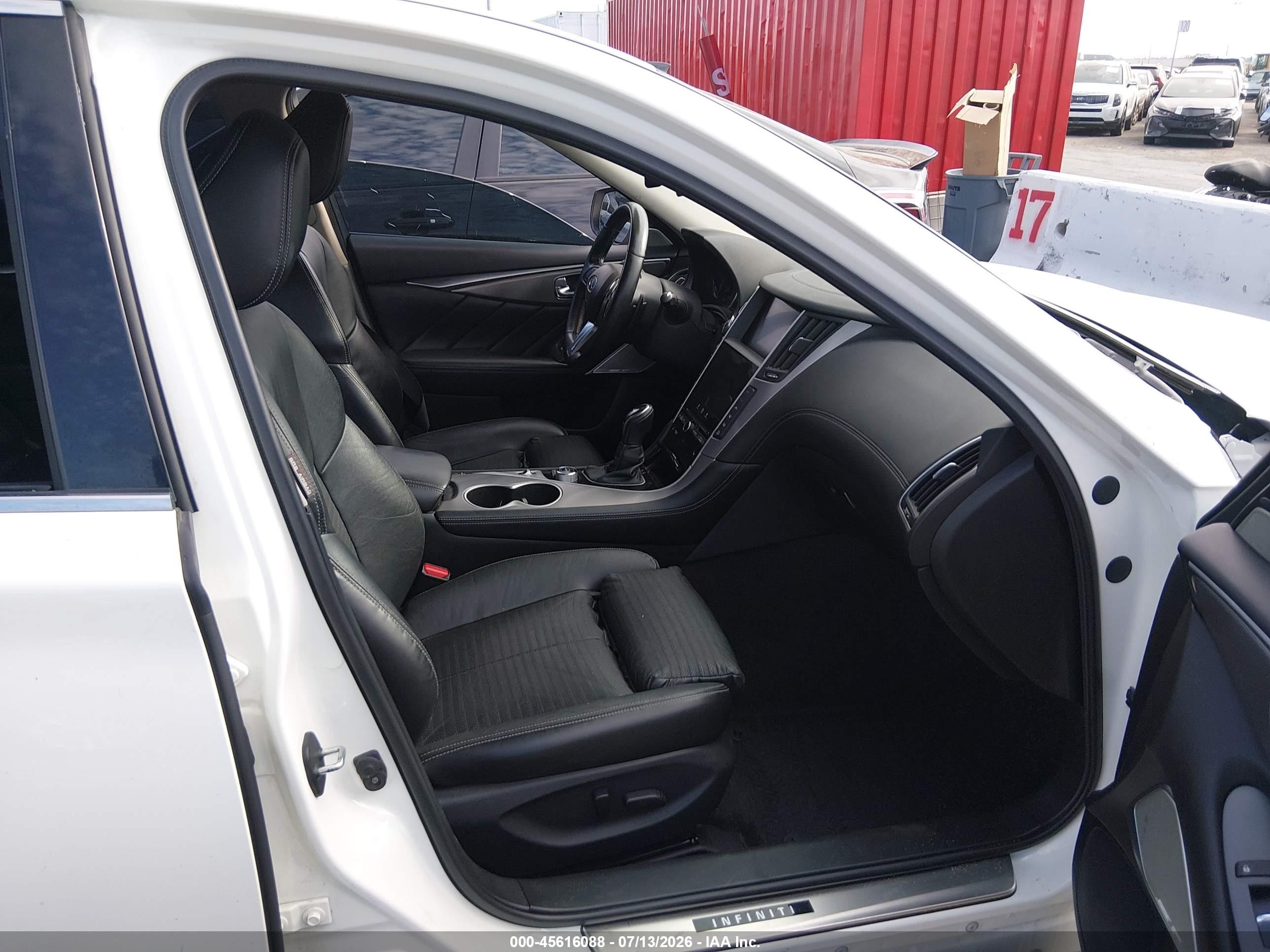 2020 Infiniti Q50 Sport White vin: JN1EV7AP3LM204710