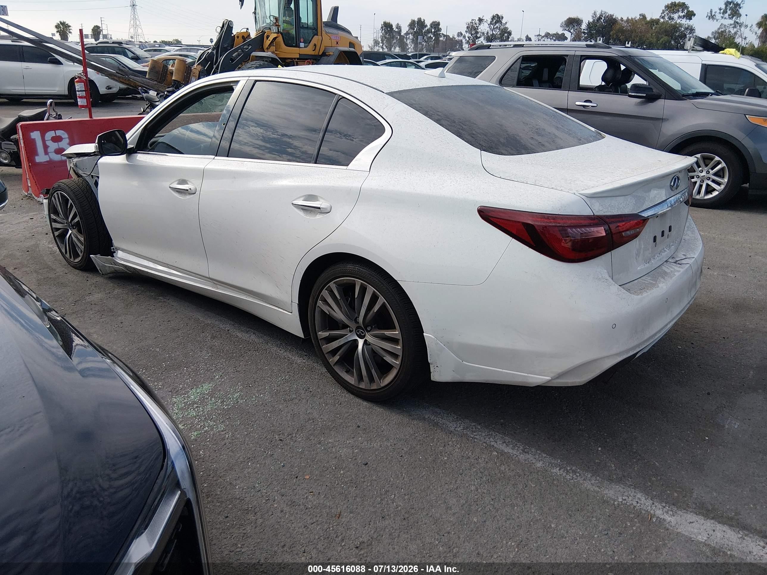 2020 Infiniti Q50 Sport White vin: JN1EV7AP3LM204710