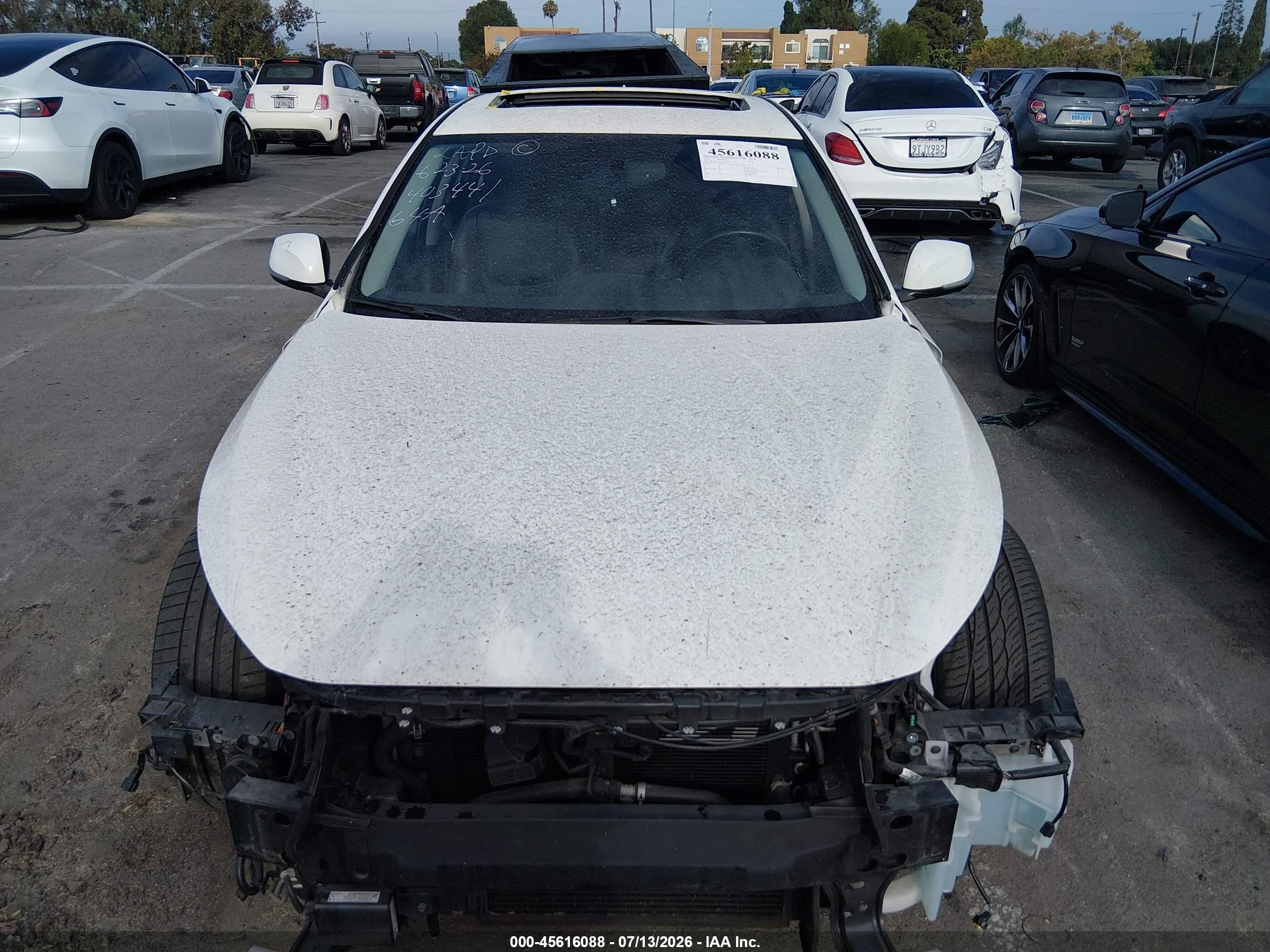 2020 Infiniti Q50 Sport White vin: JN1EV7AP3LM204710
