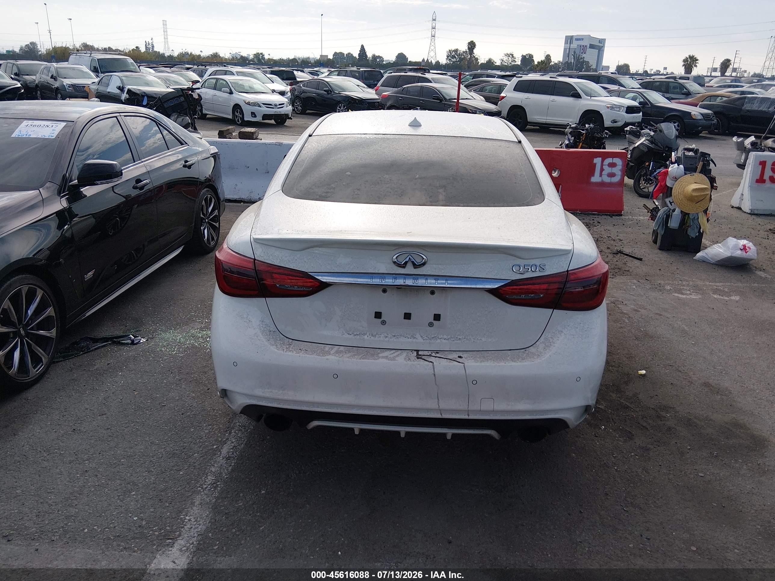 2020 Infiniti Q50 Sport White vin: JN1EV7AP3LM204710