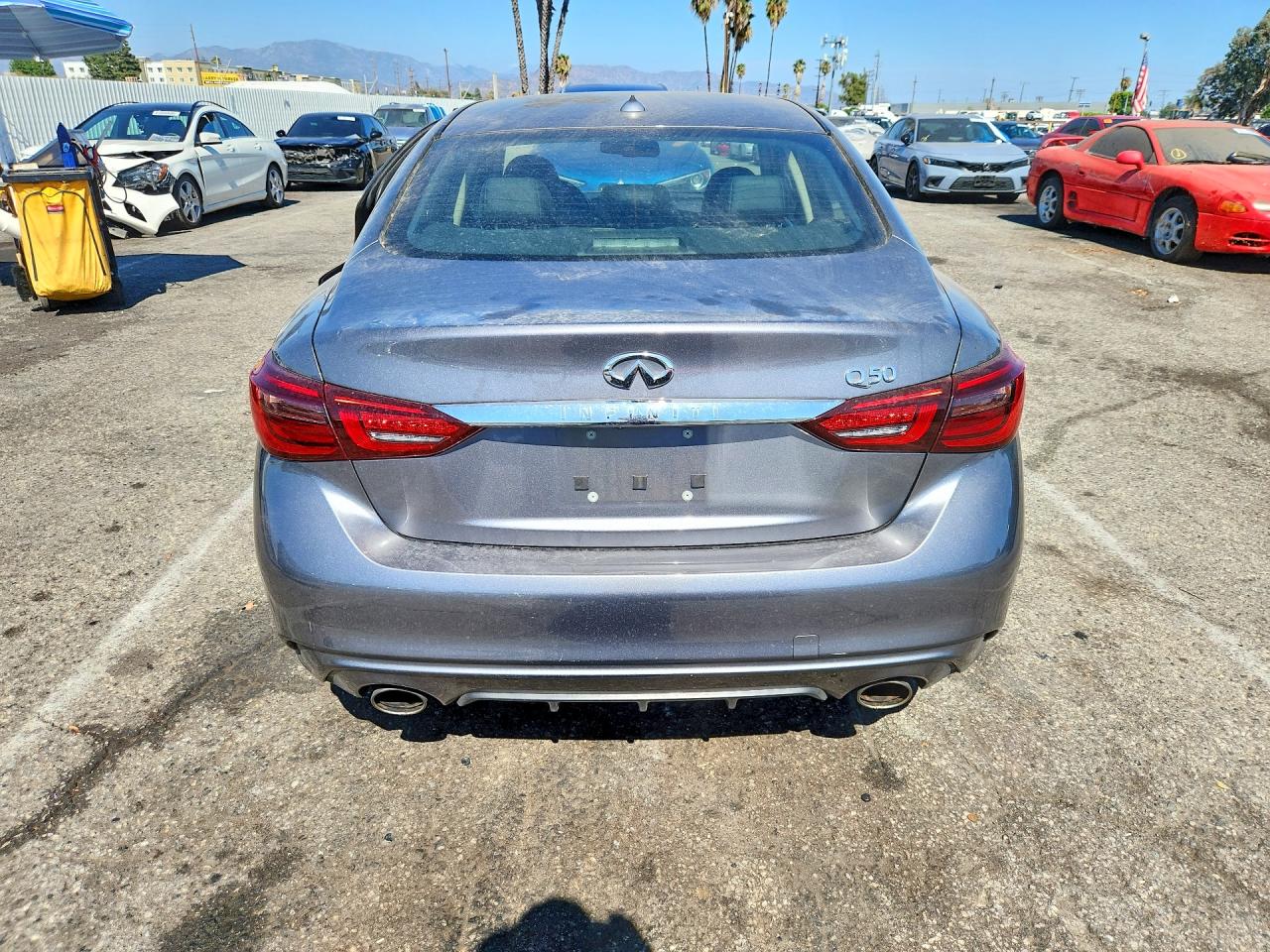 2020 Infiniti Q50 3.0t Pure Gray vin: JN1EV7AP3LM208577