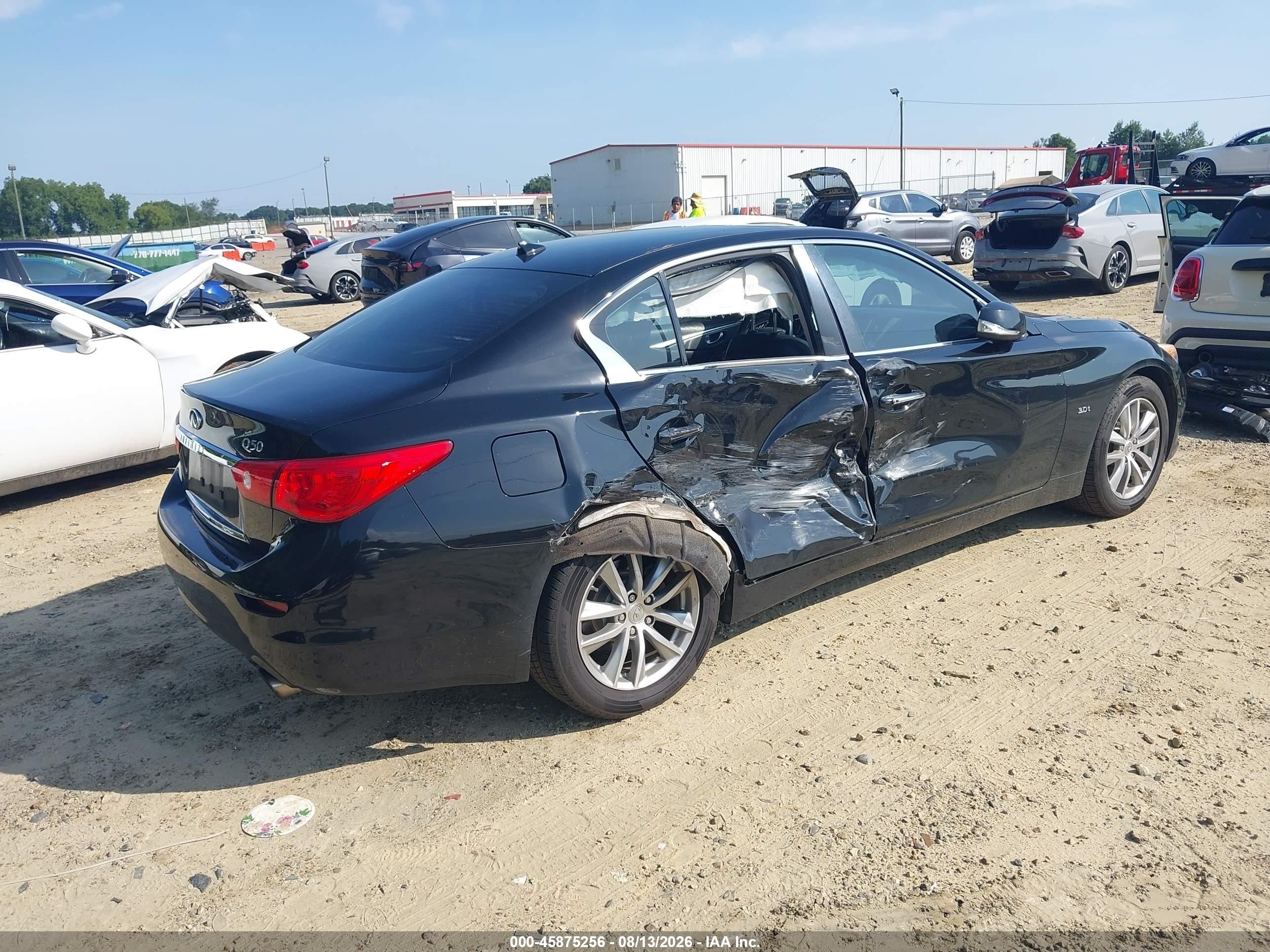 2017 Infiniti Q50 3.0t Premium Black vin: JN1EV7AP4HM731842