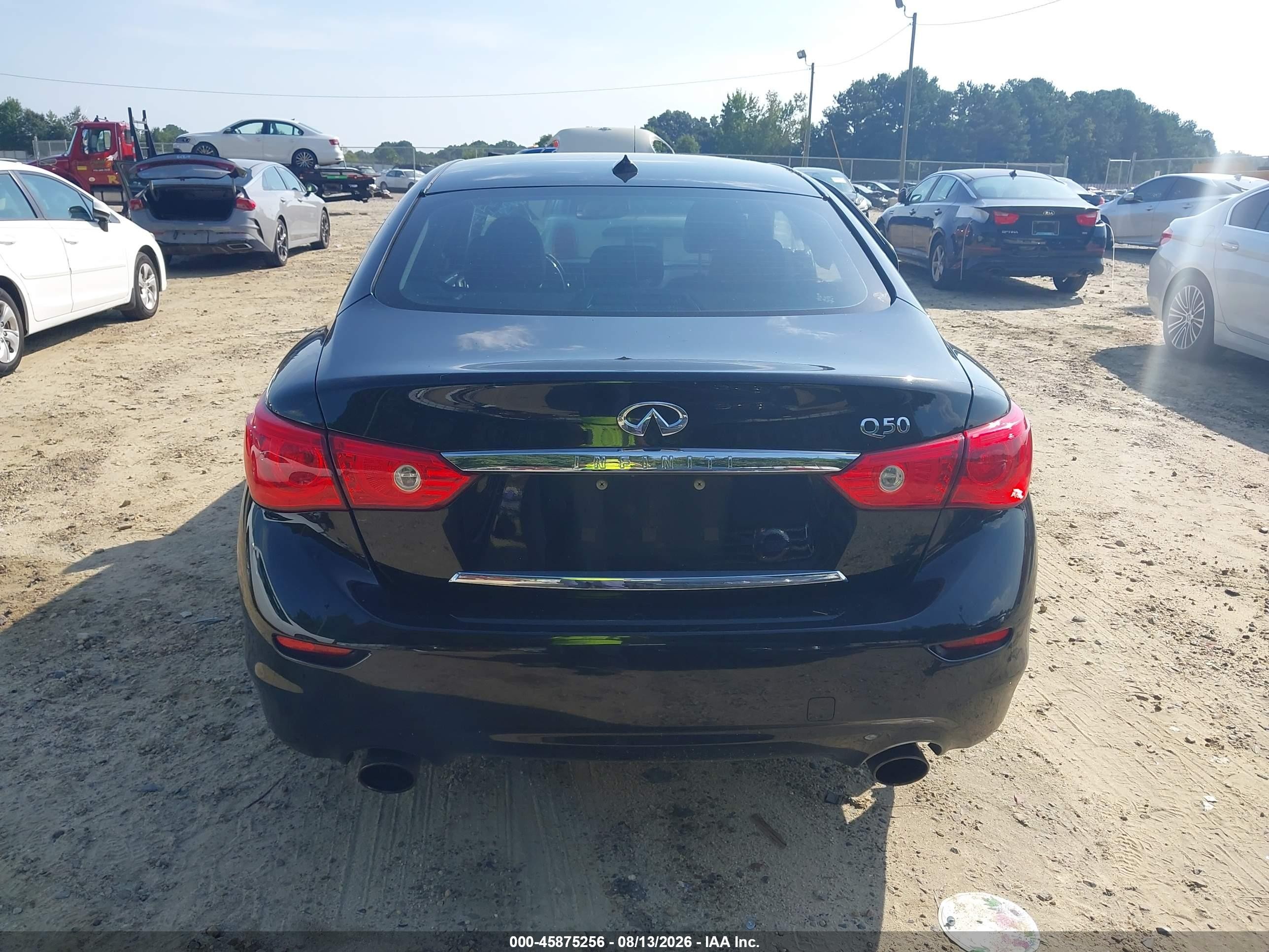 2017 Infiniti Q50 3.0t Premium Black vin: JN1EV7AP4HM731842