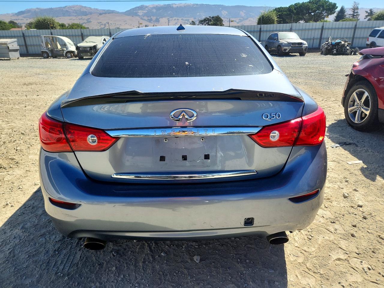 2017 Infiniti Q50 3.0t Premium Blue vin: JN1EV7AP4HM734403