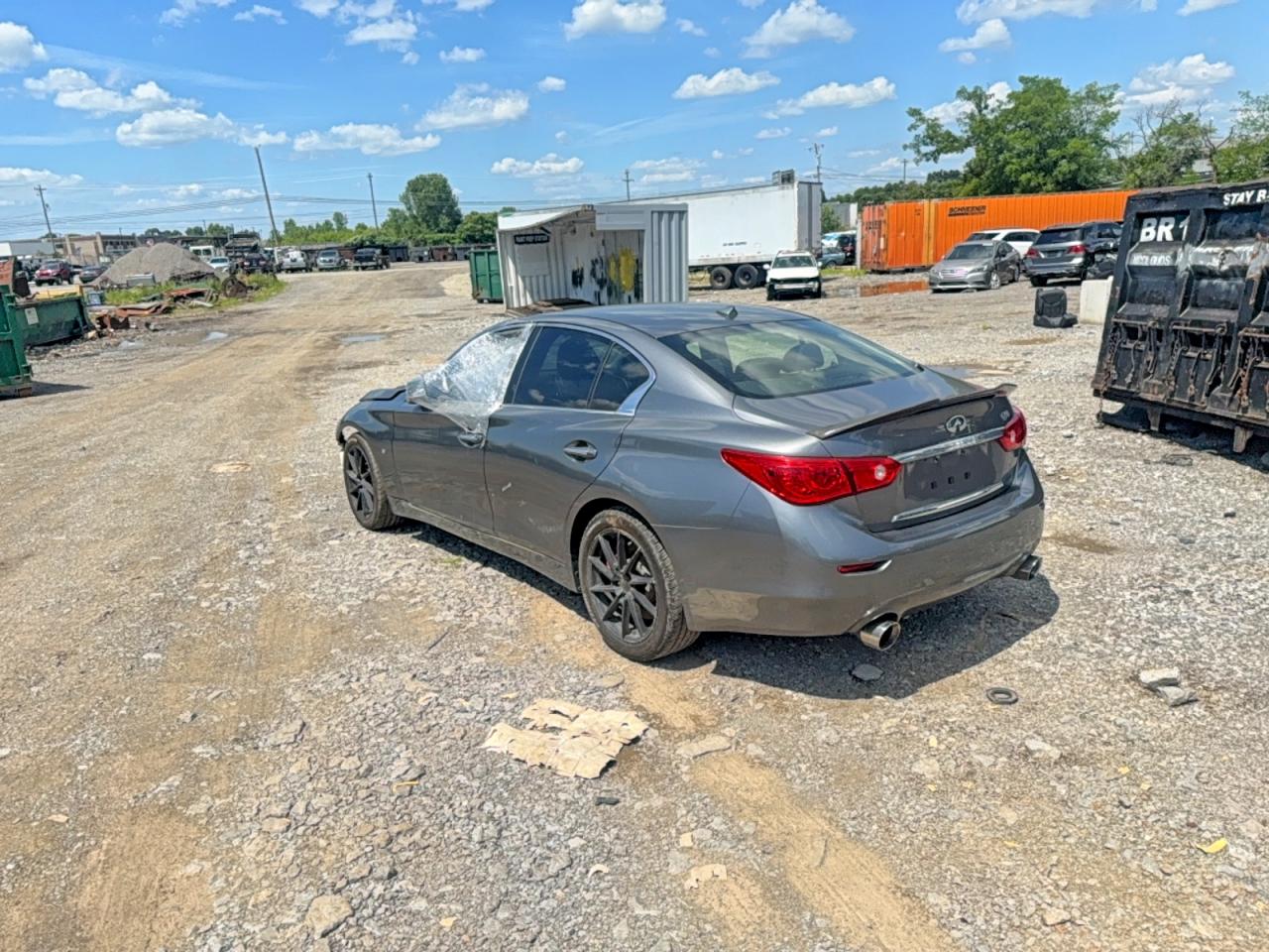 2017 Infiniti Q50 3.0t Premium Gray vin: JN1EV7AP4HM743585