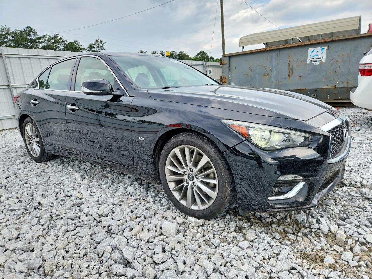 2018 Infiniti Q50 3.0t Luxe Black vin: JN1EV7AP4JM354998