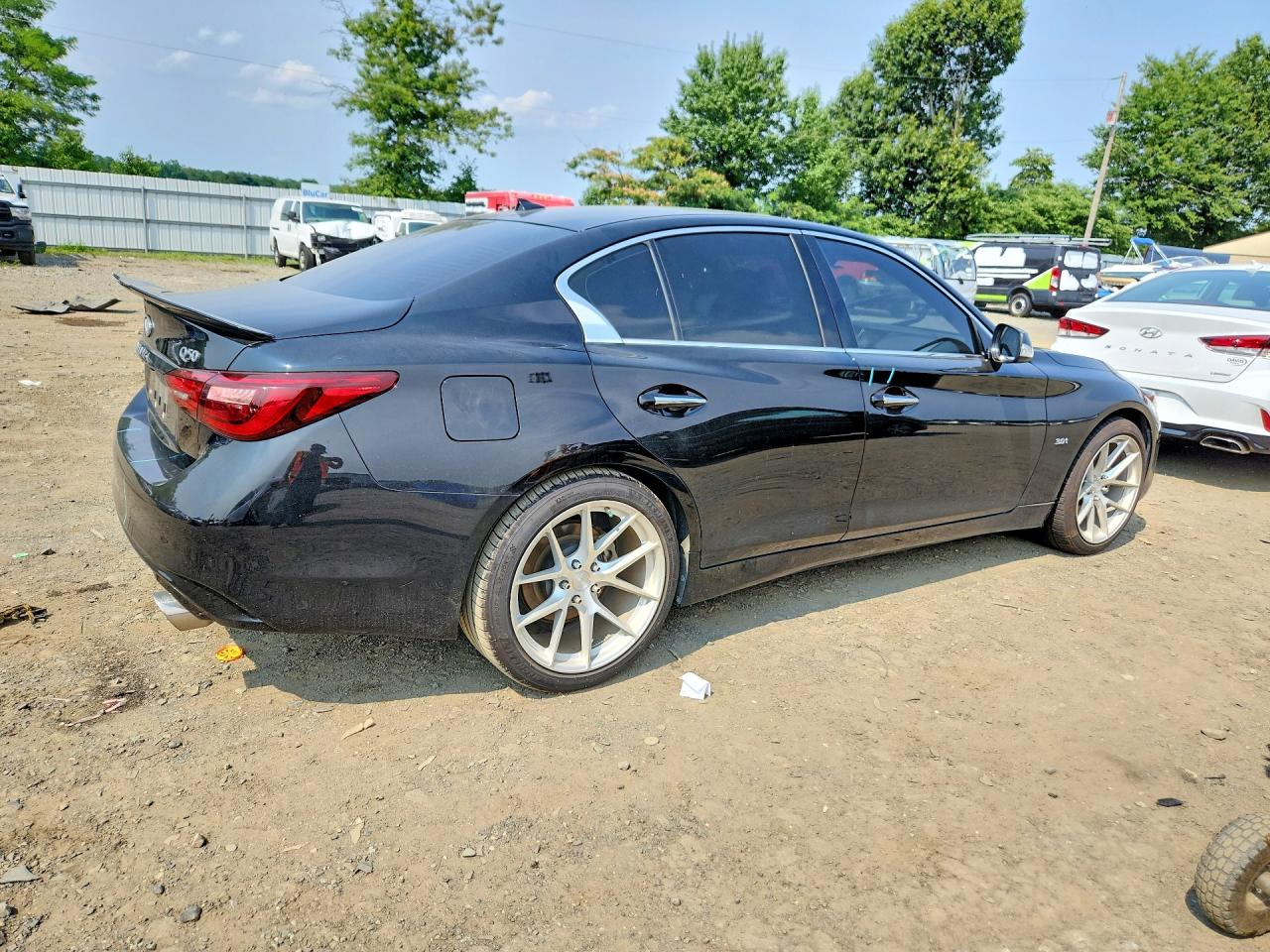 2020 Infiniti Q50 3.0t Pure Black vin: JN1EV7AP4LM207311