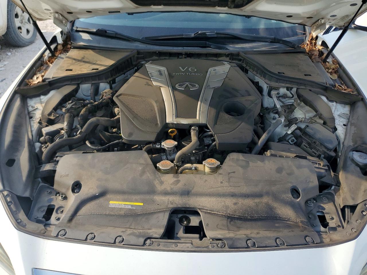 2017 Infiniti Q50 3.0t Signature Edition White vin: JN1EV7AP5HM739108