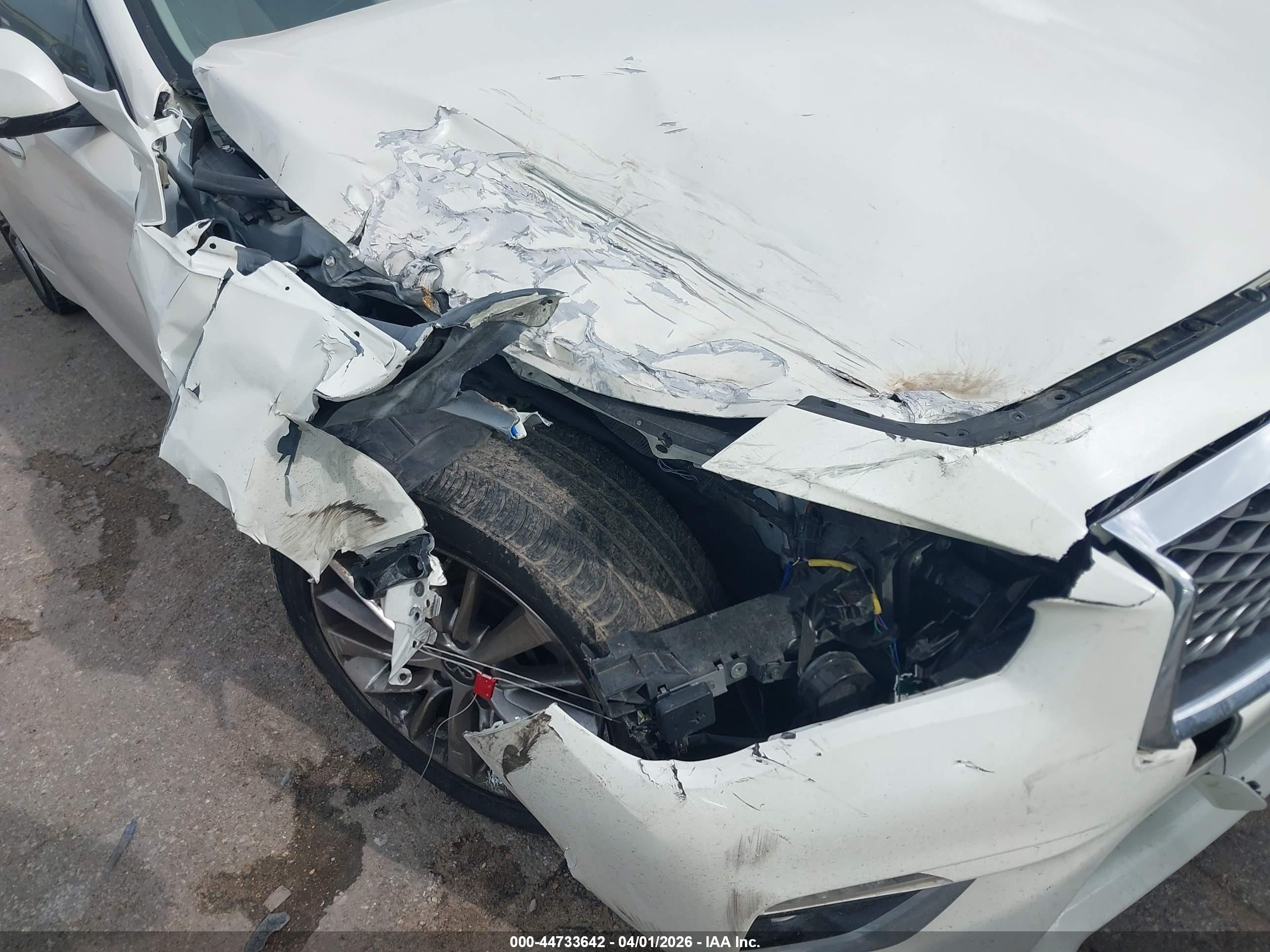2020 Infiniti Q50 Luxe White vin: JN1EV7AP5LM206023