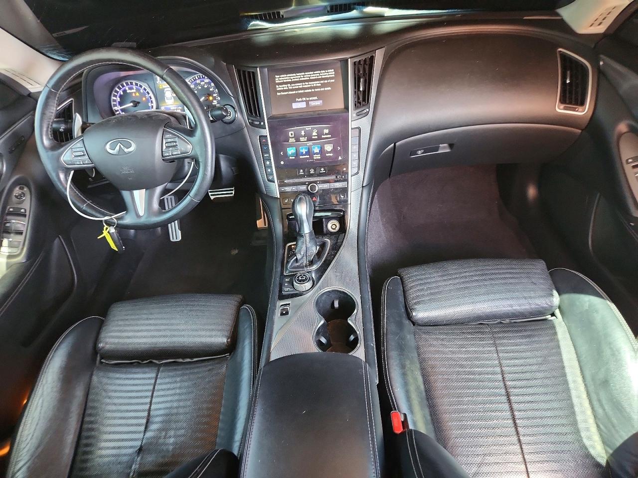 2016 Infiniti Q50 Sport Black vin: JN1EV7AP6GM301129