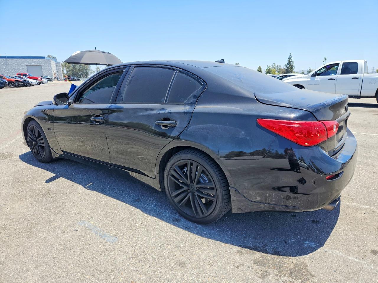 2016 Infiniti Q50 Sport Black vin: JN1EV7AP6GM301129