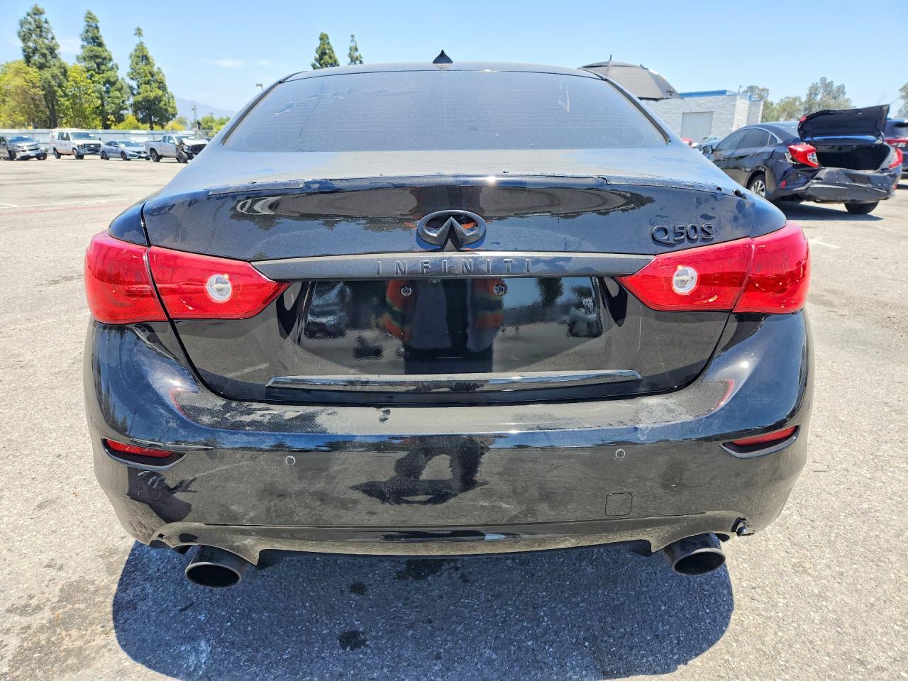 2016 Infiniti Q50 Sport Black vin: JN1EV7AP6GM301129