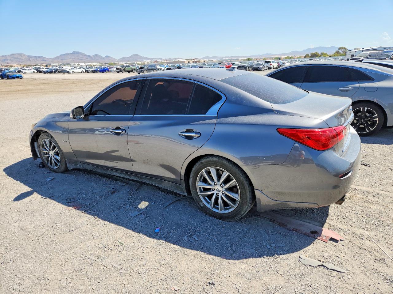 2016 Infiniti Q50 3.0t Premium Gray vin: JN1EV7AP6GM304418