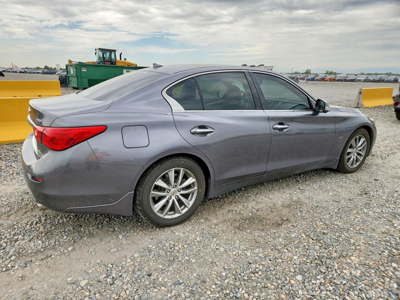 2017 Infiniti Q50 3.0t Premium Gray vin: JN1EV7AP6HM742390